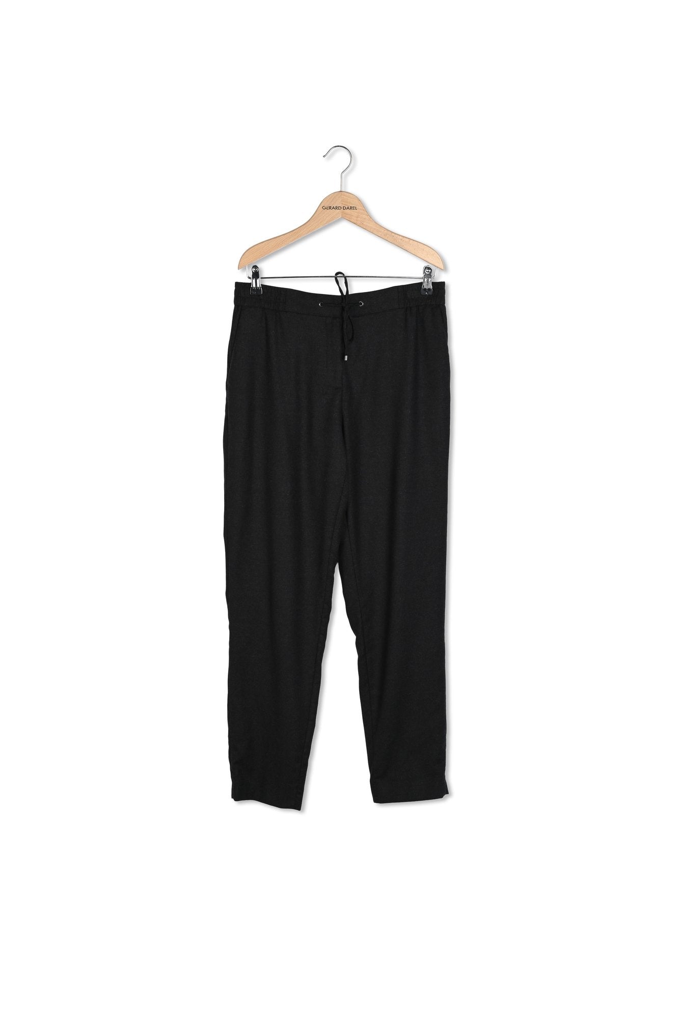 Pantalon droit élastiqué à la taille Faume - seconde main