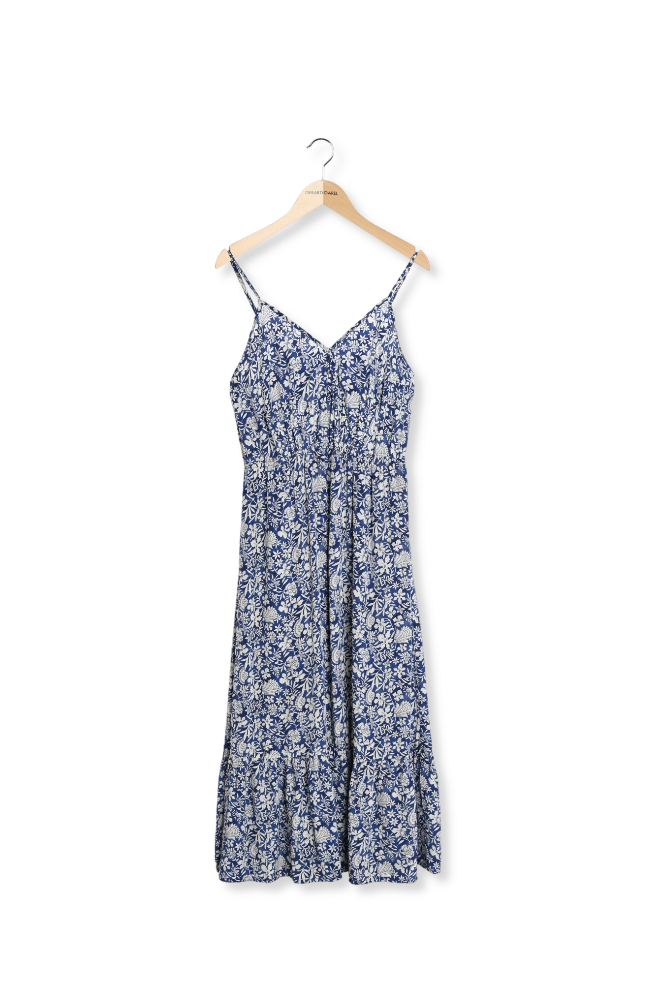 Robe imprimée à bretelles - ESIA Faume - seconde main