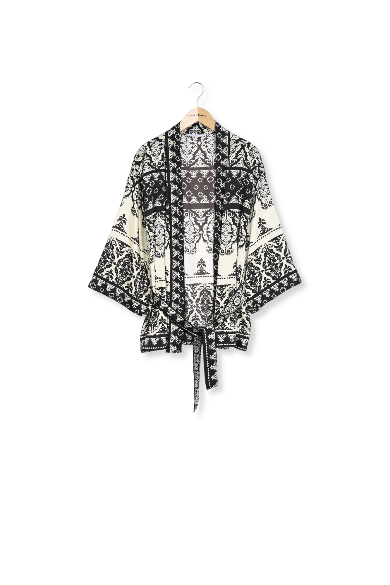 Veste kimono imprimée - ROZEN Faume - seconde main