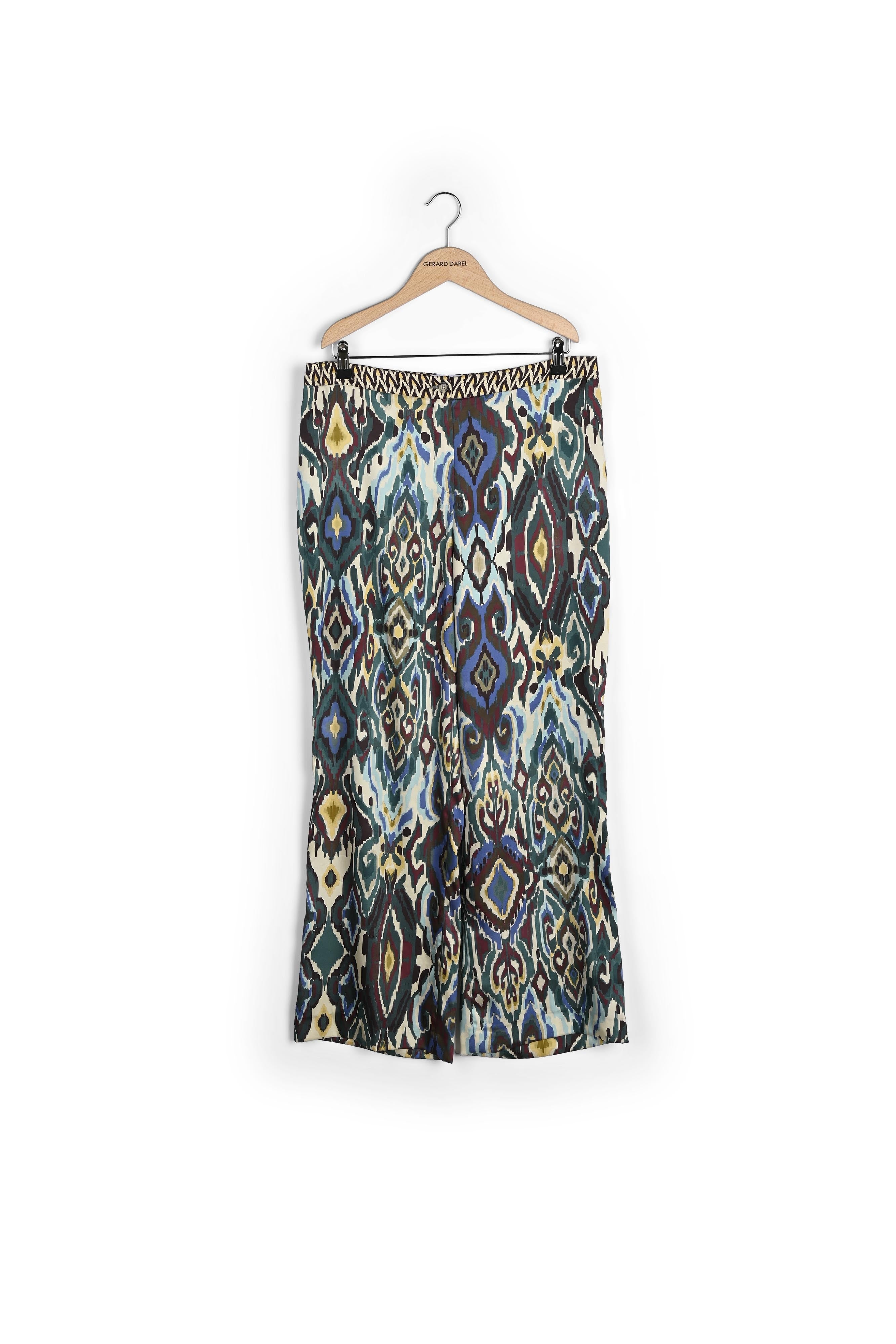 Pantalon large à motifs Ikat - ELEONA Faume - seconde main