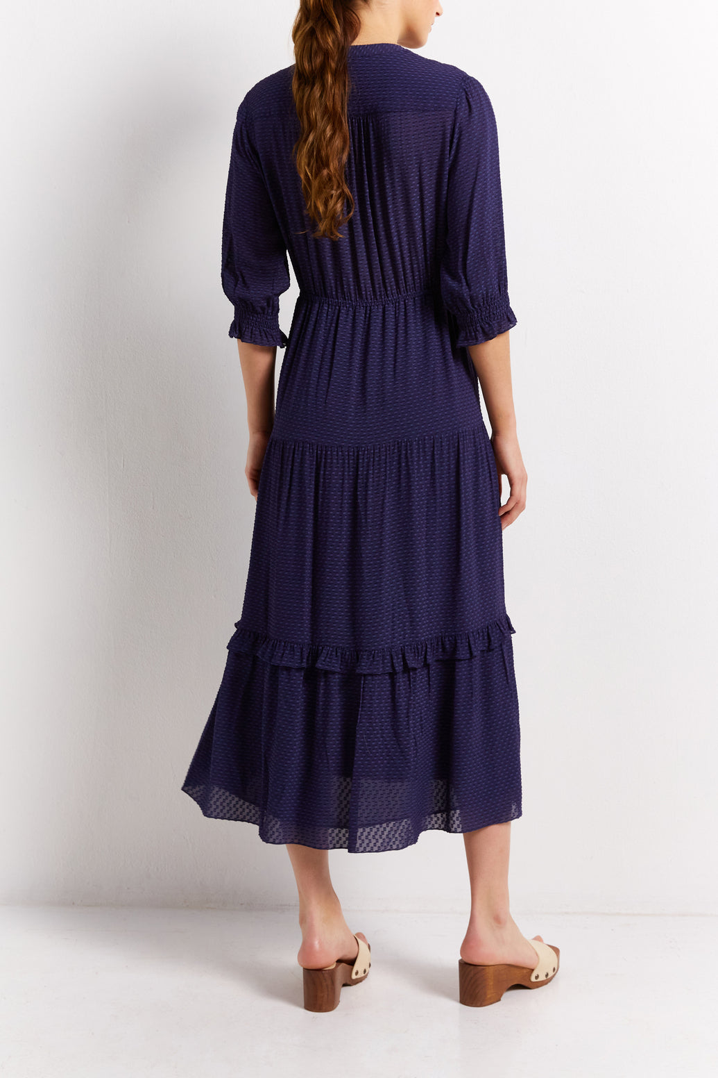 Robe longue et détails fantaisies - JASMINE Faume - seconde main