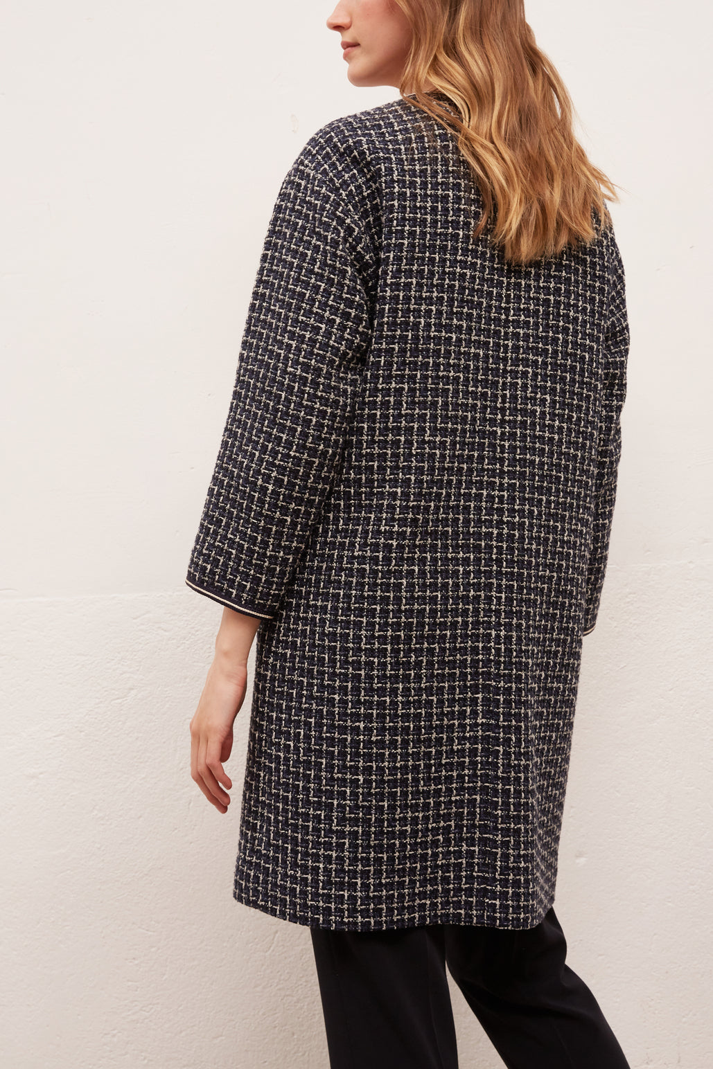 ROMA - Manteau en tweed Faume - seconde main