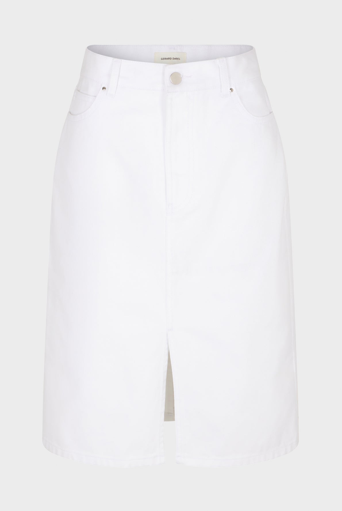 Jupe droite en denim - BICENTE Faume - seconde main