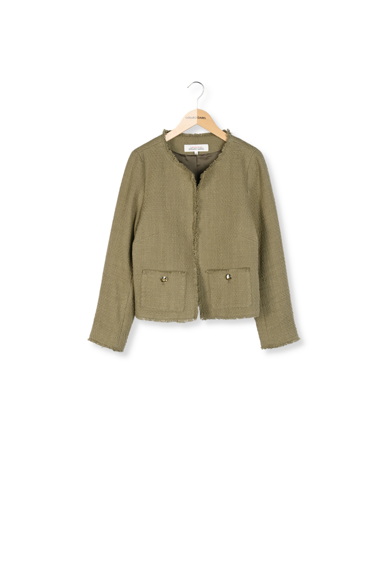 Veste en tweed et boutons dorés - RODINA Faume - seconde main