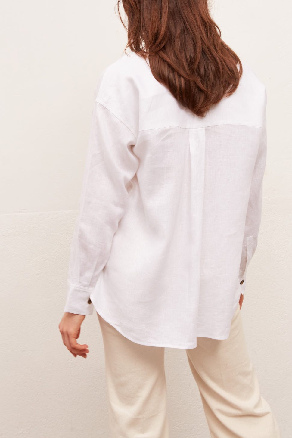 NEHO - Chemise en lin façon blouse Faume - seconde main