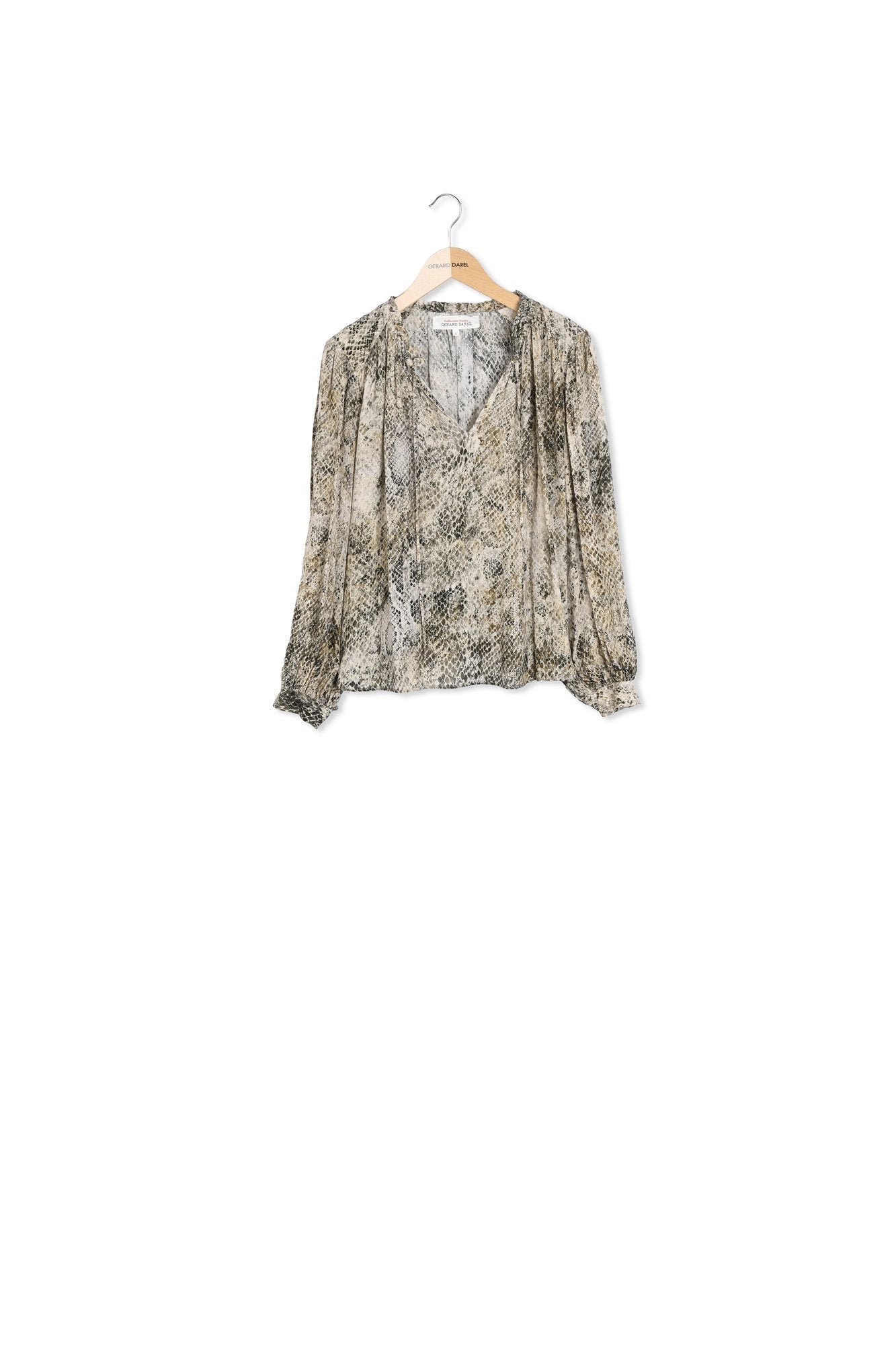 Blouse python - USSIA Faume - seconde main