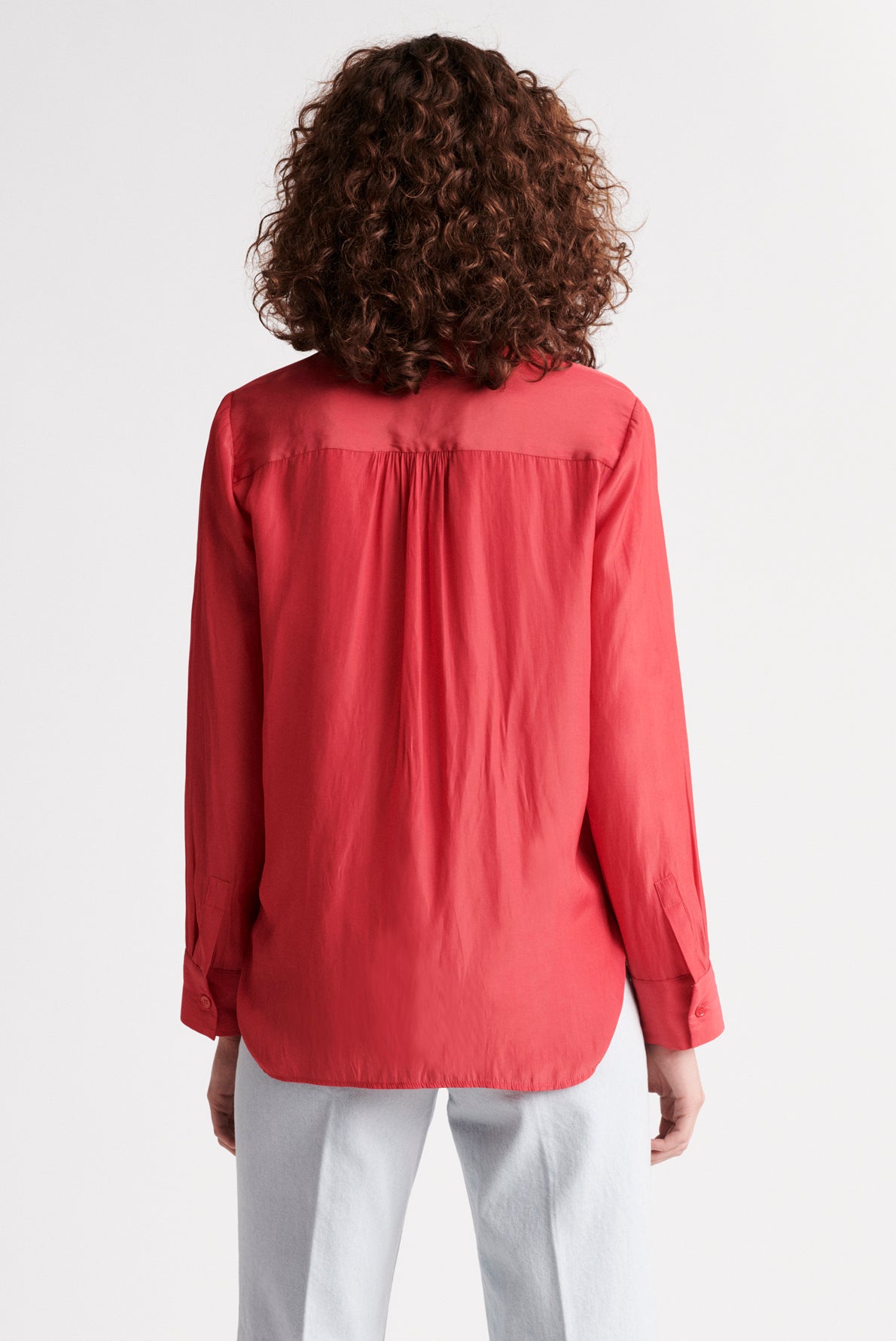 NORA - Blouse au toucher soyeux Faume - seconde main