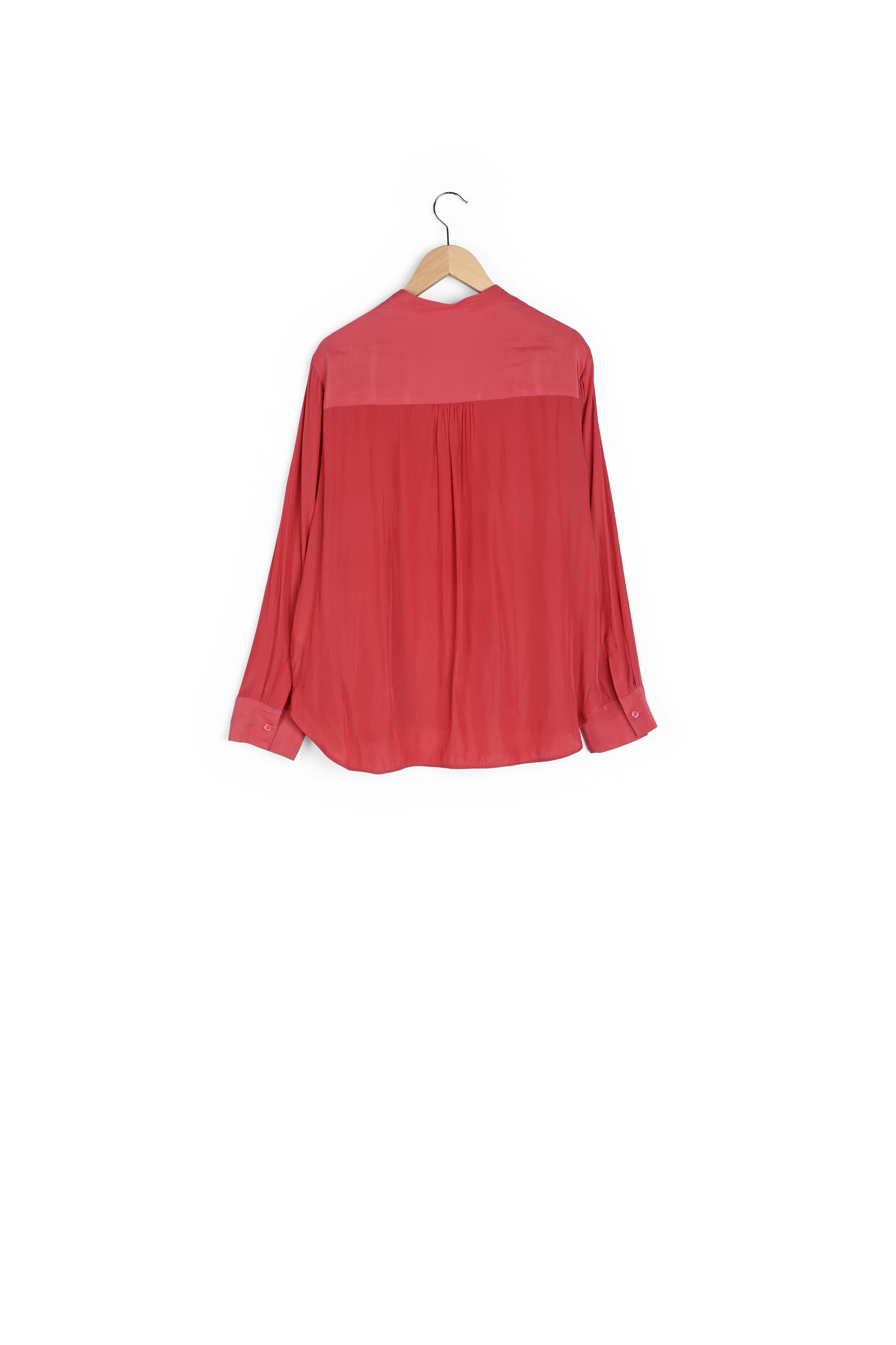 NORA - Blouse au toucher soyeux Faume - seconde main