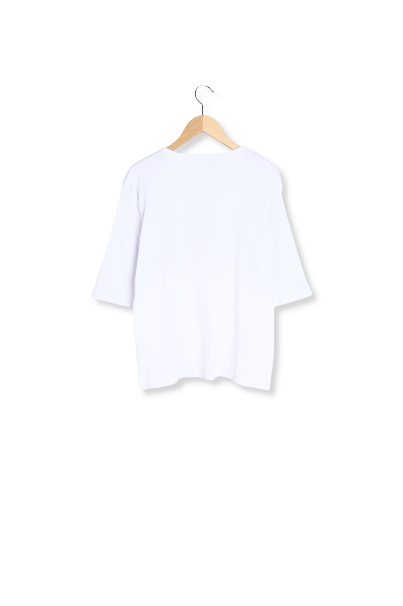 T-shirt en coton à boutons Faume - seconde main