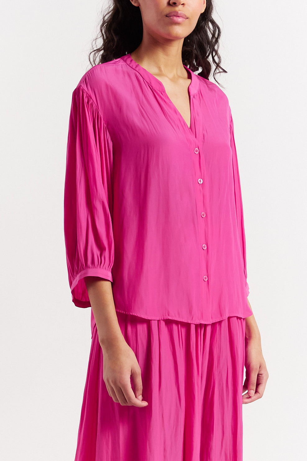 Chemise fluide et satinée - CLOANE Faume - seconde main