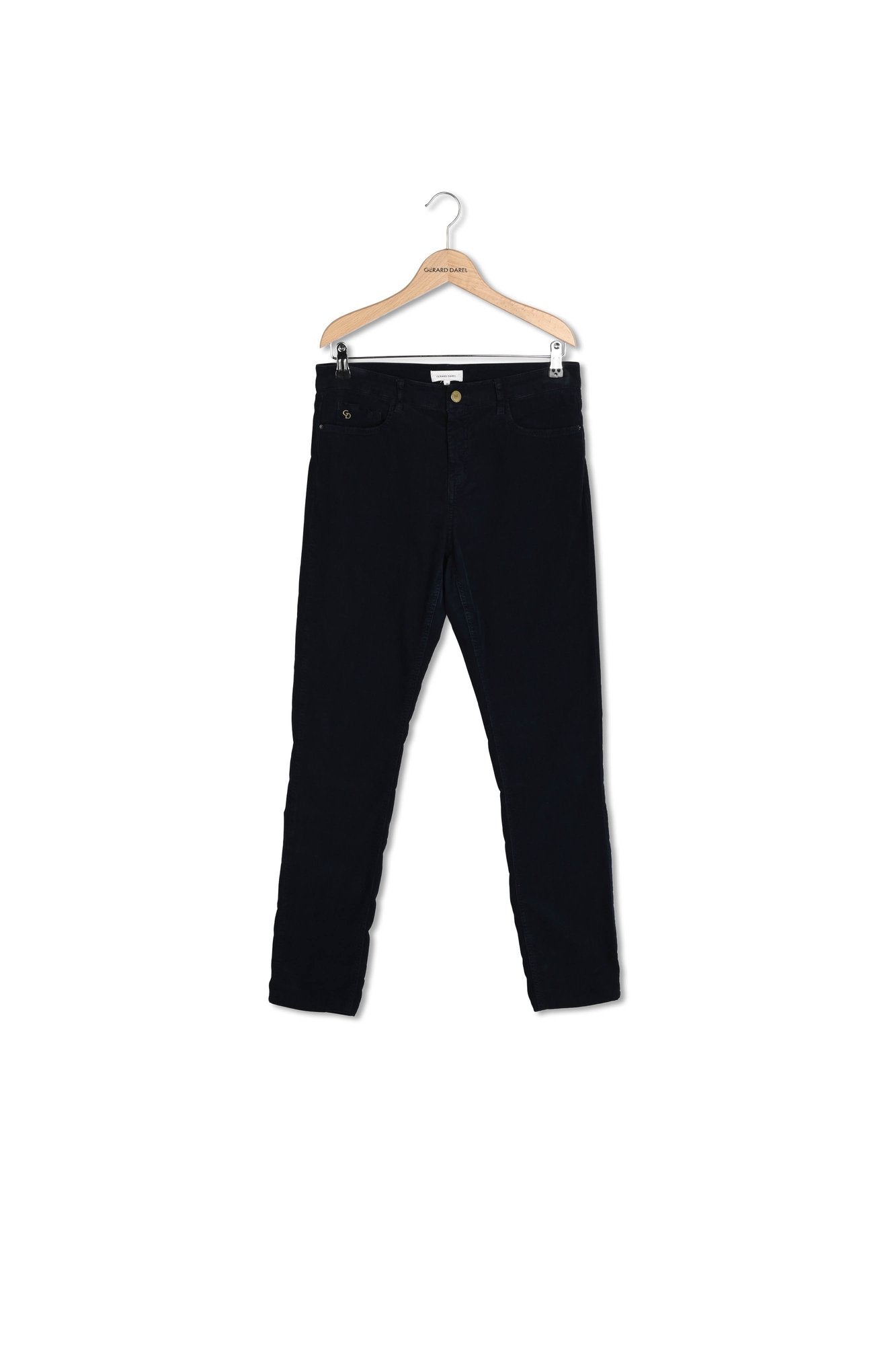 LEONORE - Pantalon droit en velours côtelé Faume - seconde main