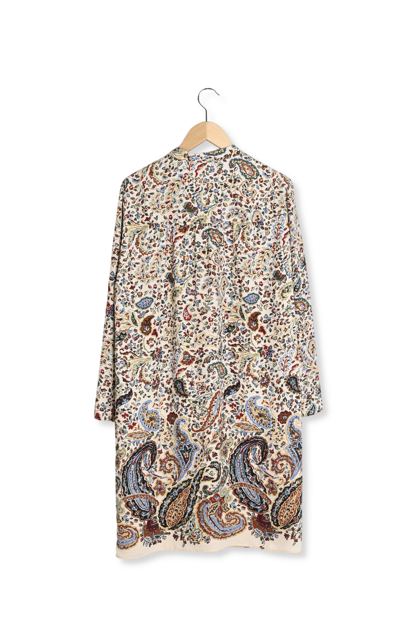Thiane - Robe courte à imprimé cachemire Faume - seconde main