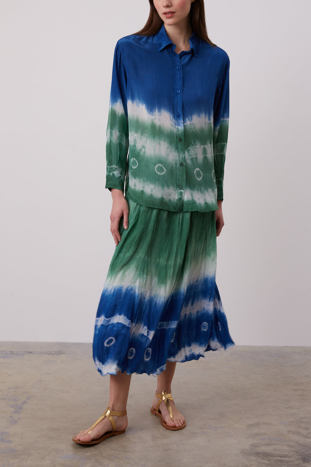 Chemise Tie and Dye - CHRISTIAN Faume - seconde main