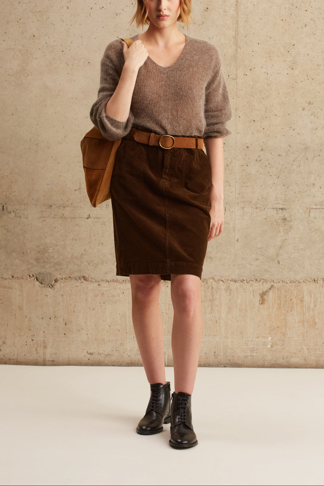 Pull doux à col V - LEXANE Faume - seconde main