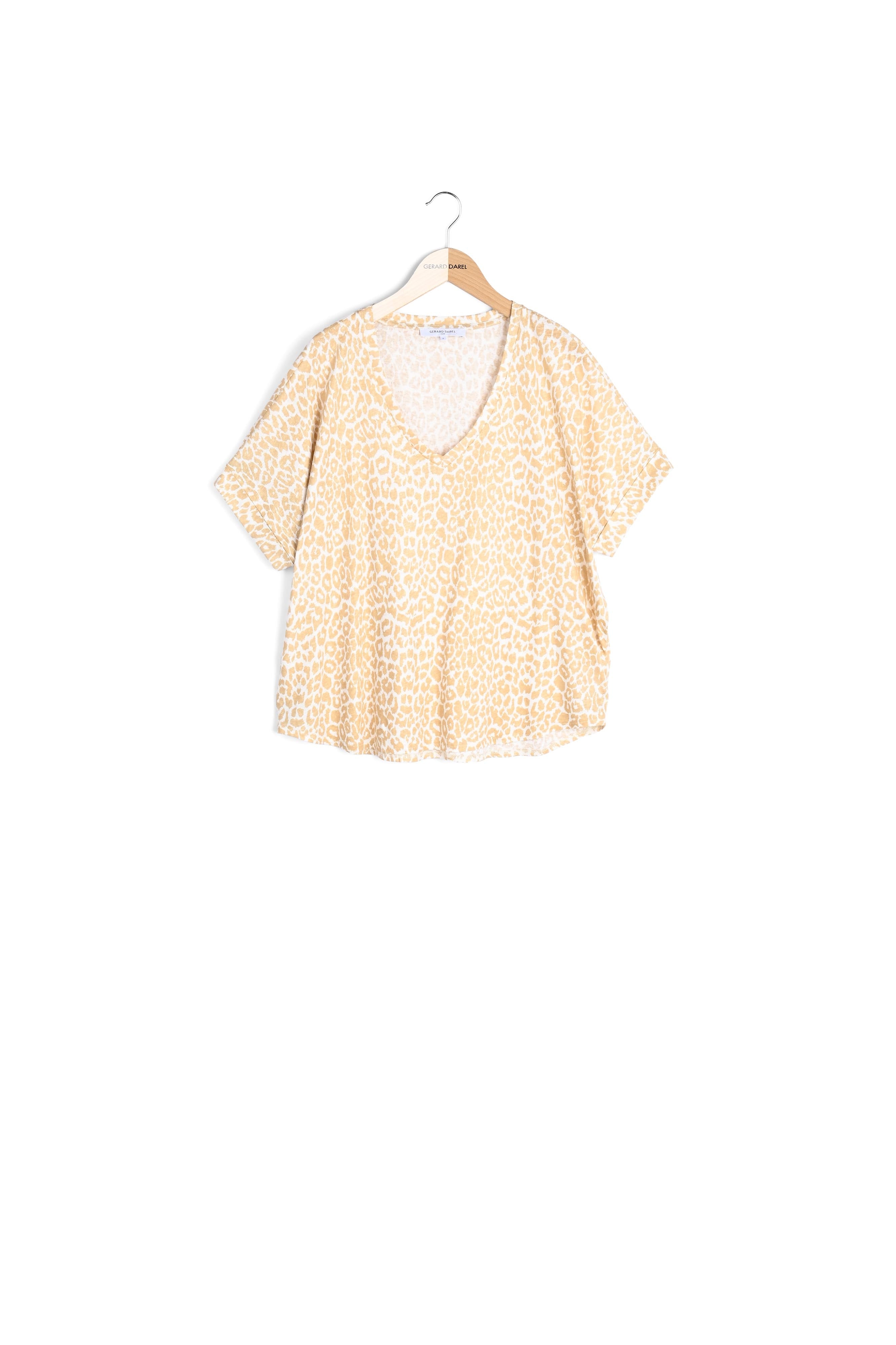 T-shirt oversize imprimé léopard - AIRELLE Faume - seconde main