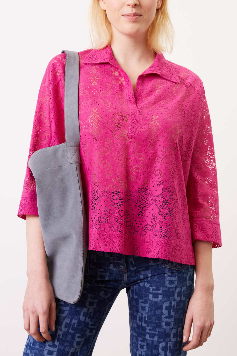 Blouse en dentelle - CHARLES Faume - seconde main