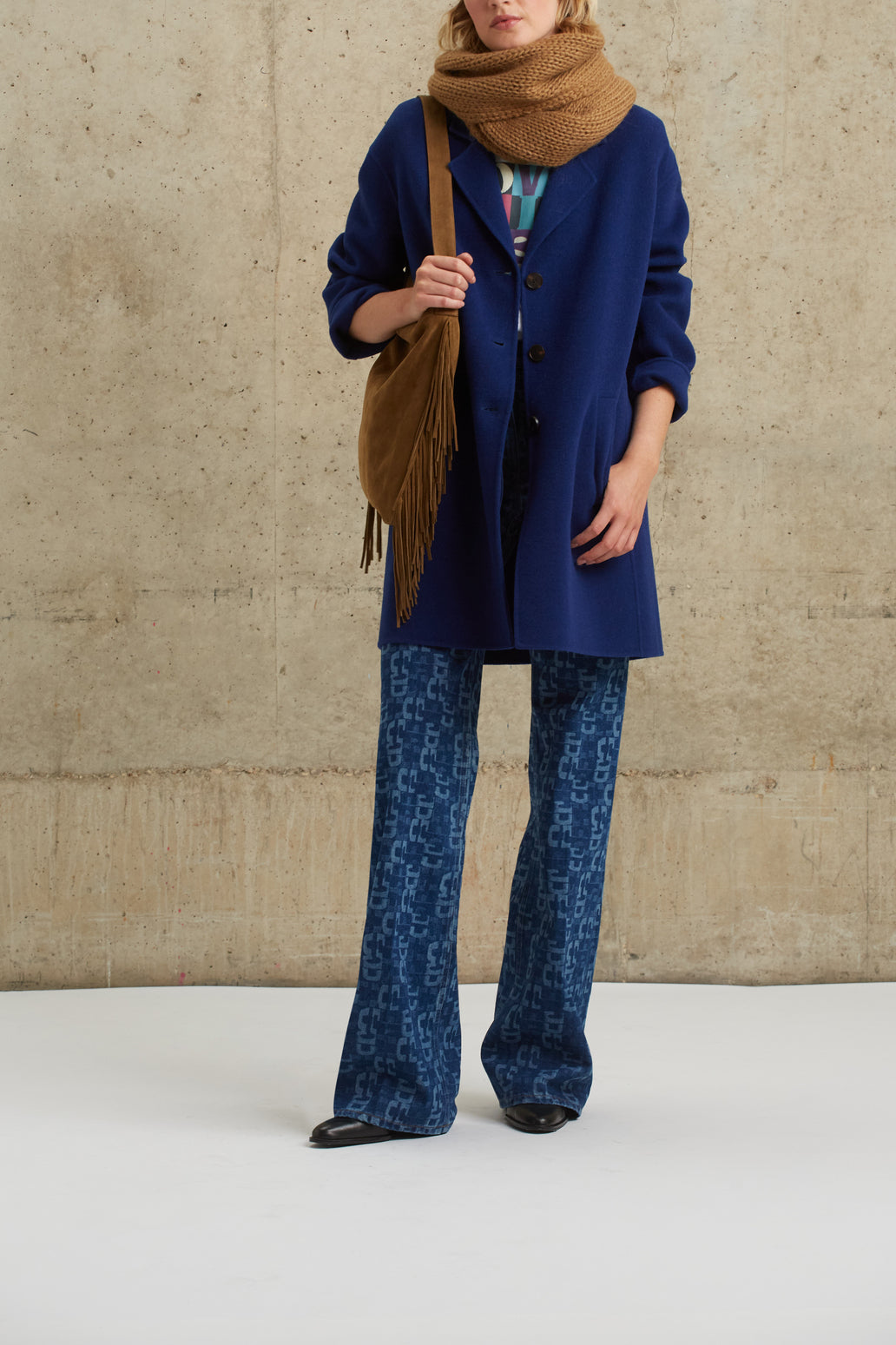 Manteau tailleur en laine - SANSA Faume - seconde main