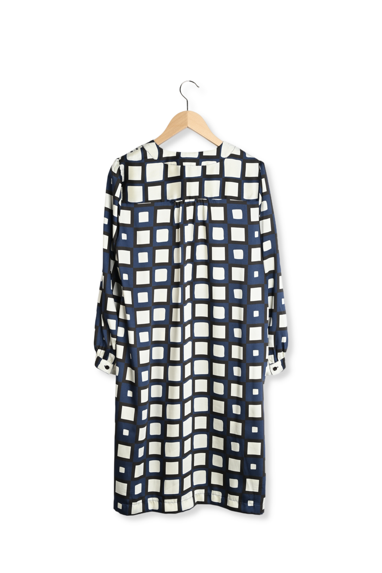 Robe courte satinée imprimée - LEONIE Faume - seconde main