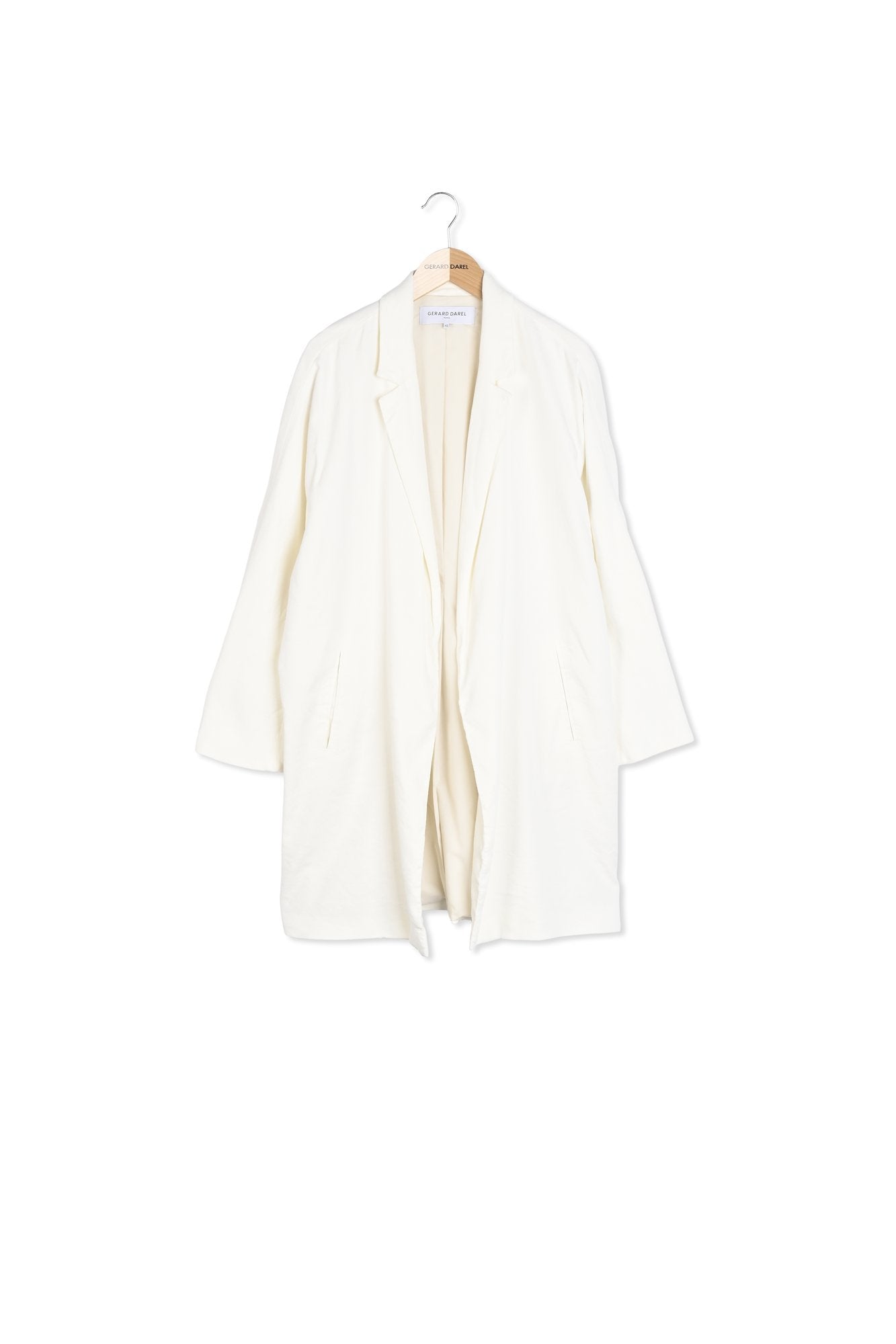 RINA - Manteau oversize en lin Faume - seconde main