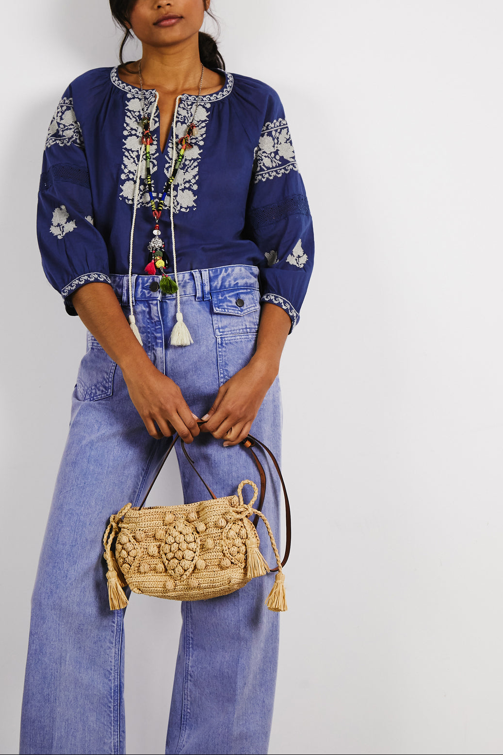 Blouse bohème - CANELLE Faume - seconde main