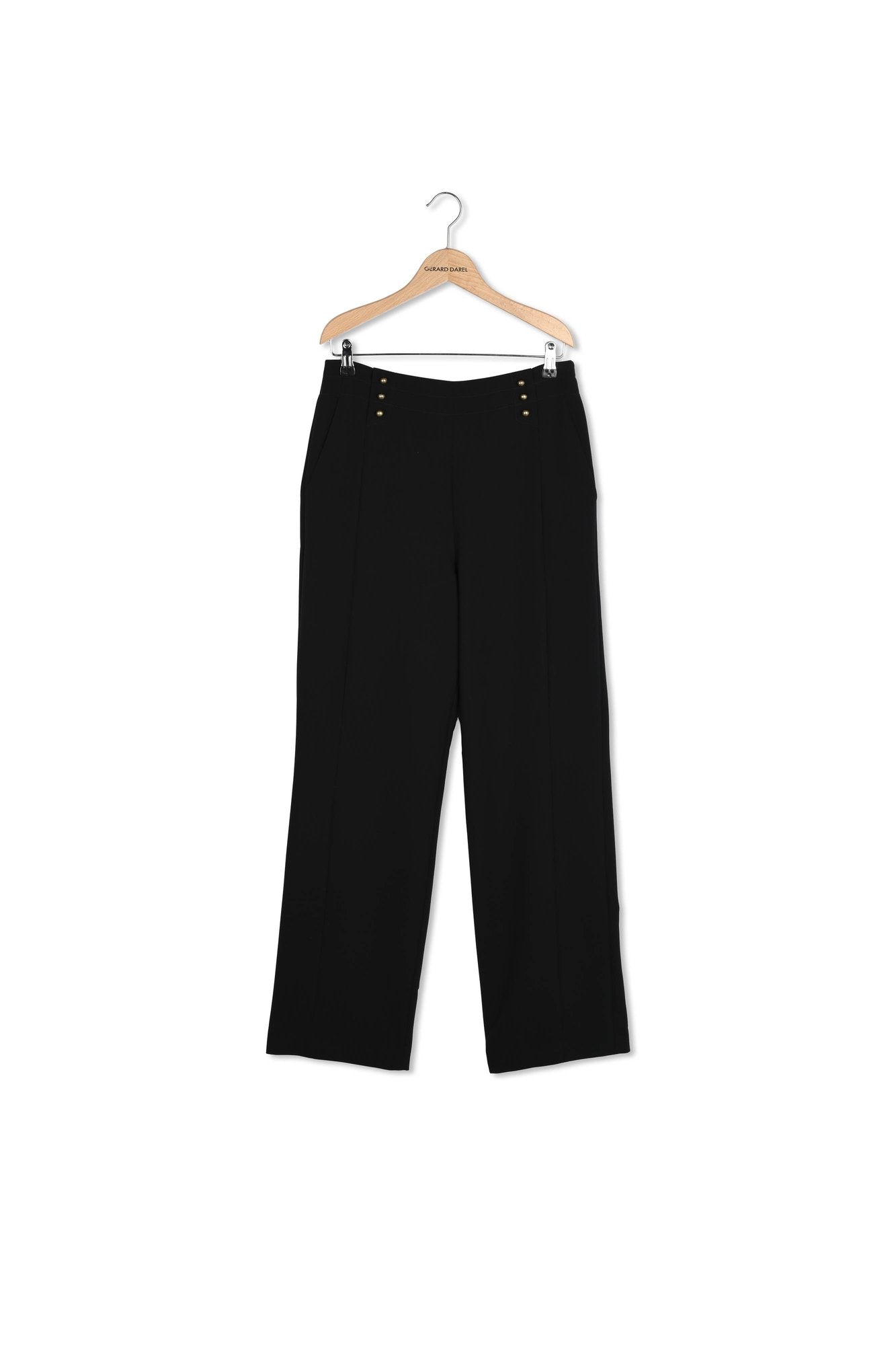 LIO - Pantalon large en crêpe Faume - seconde main