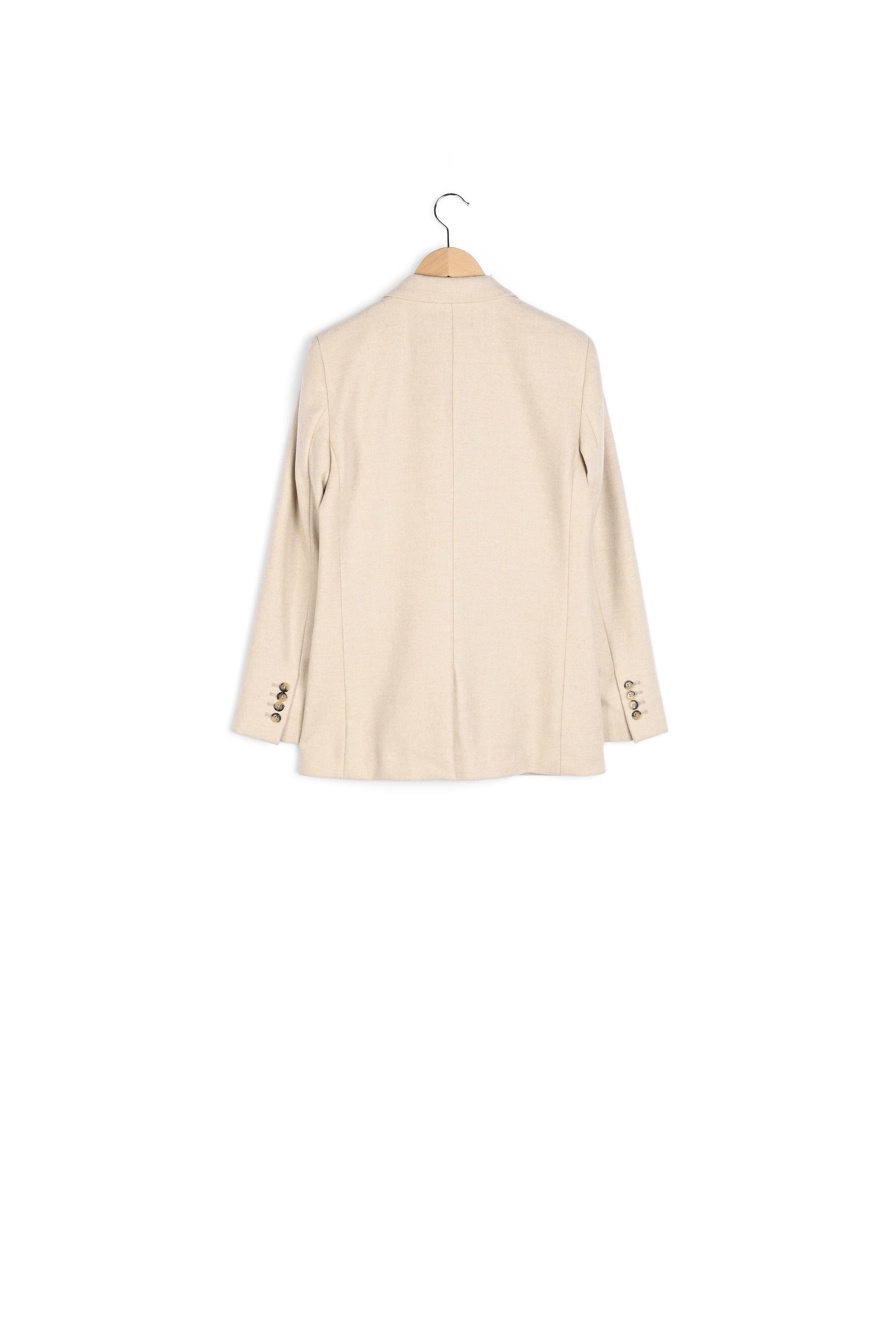 Veste tailleur en laine sergée - NESS Faume - seconde main