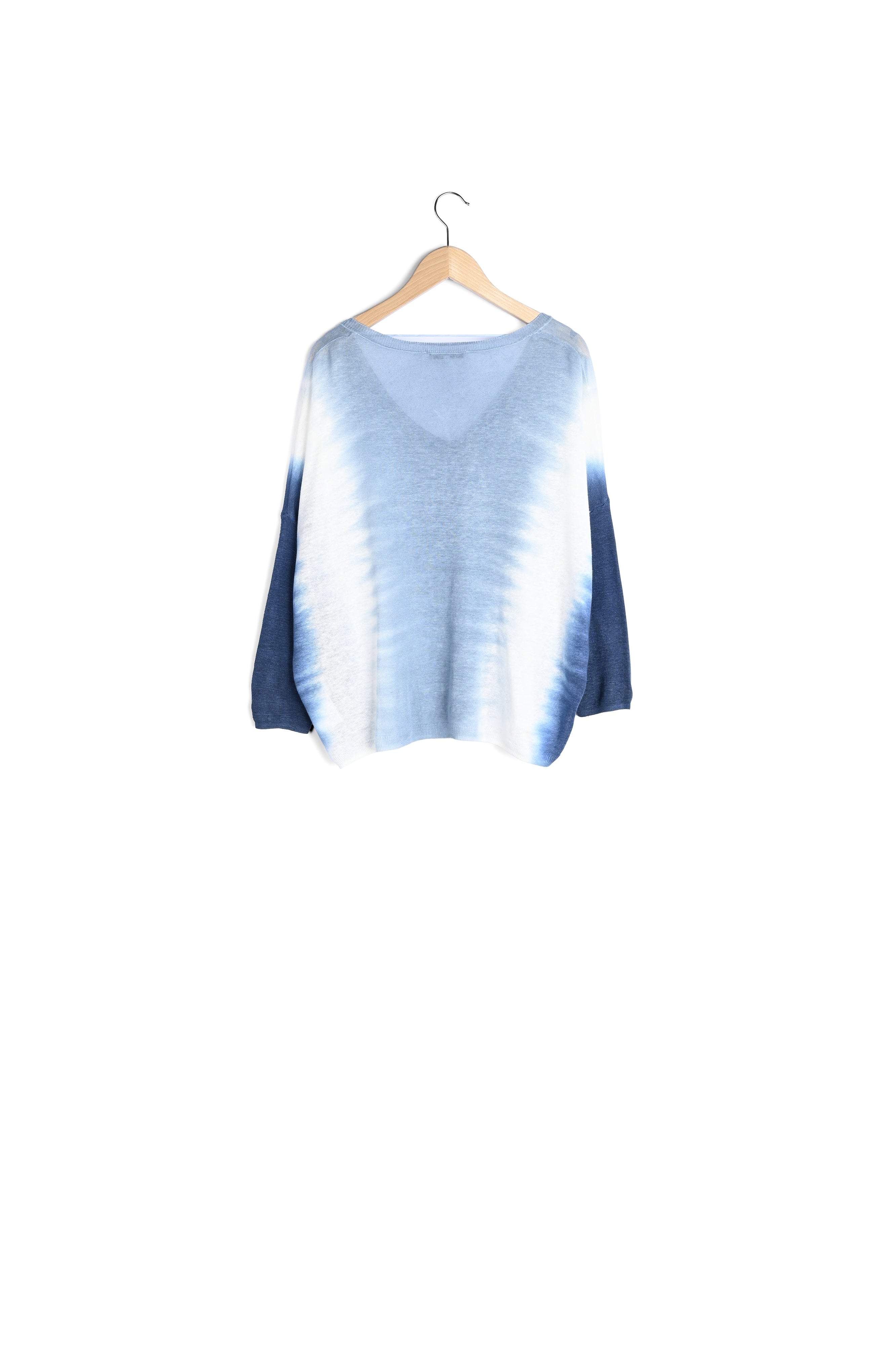 Pull Tie and Dye 100% lin - LARSEN Faume - seconde main