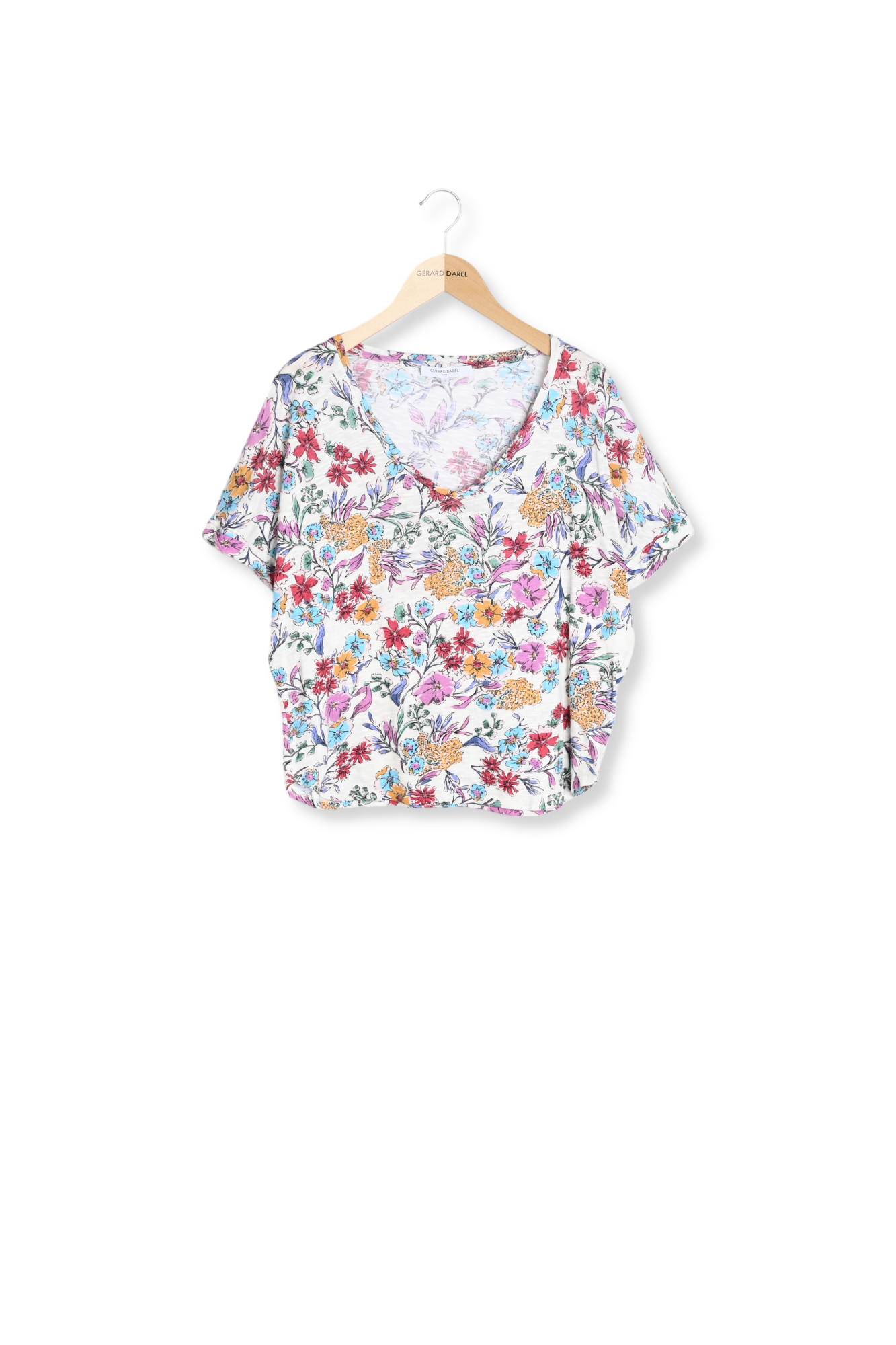 JOAO -Tee-shirt en coton mélangé imprimé Faume - seconde main