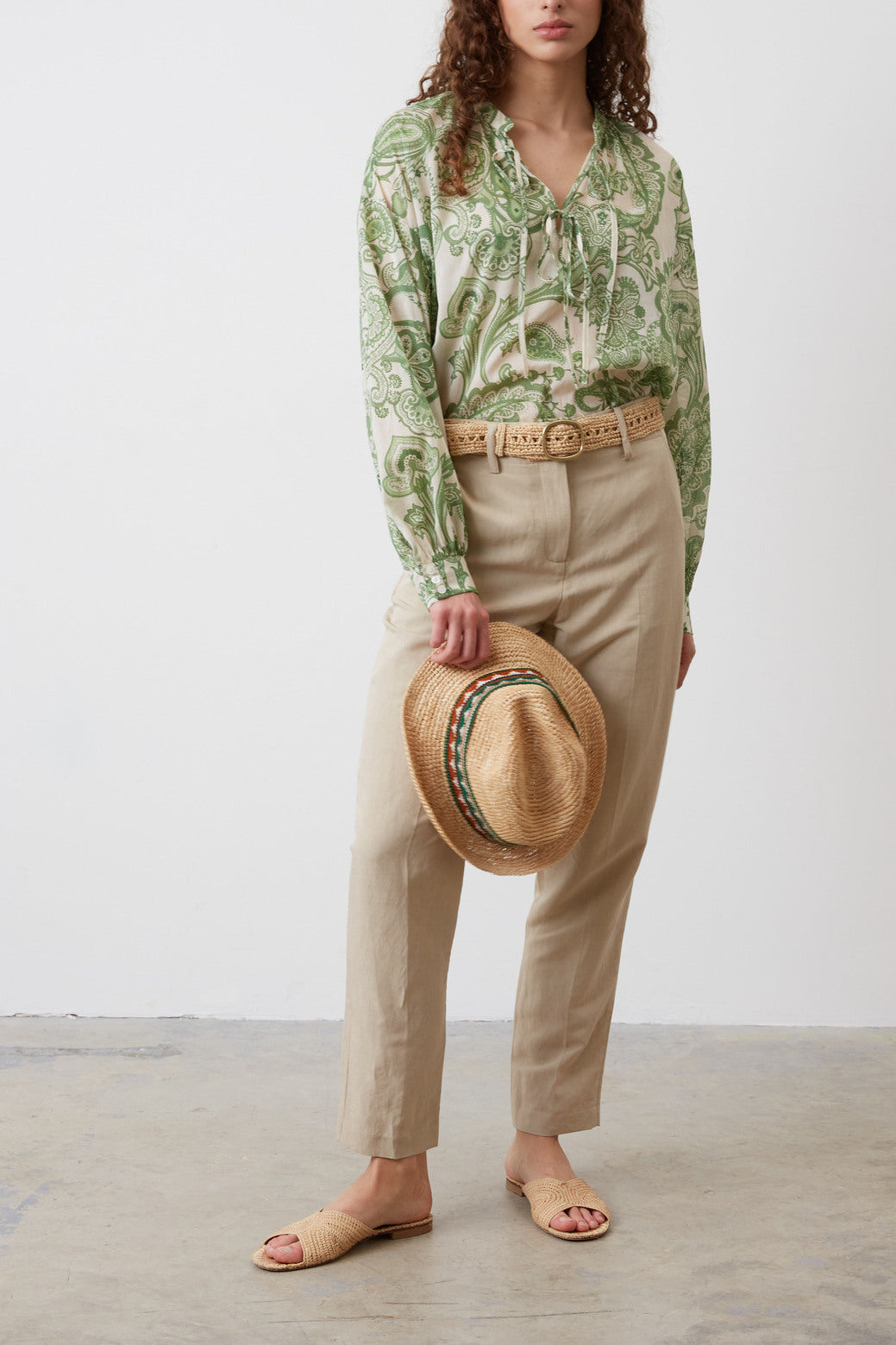 Pantalon de tailleur - ELINNA Faume - seconde main