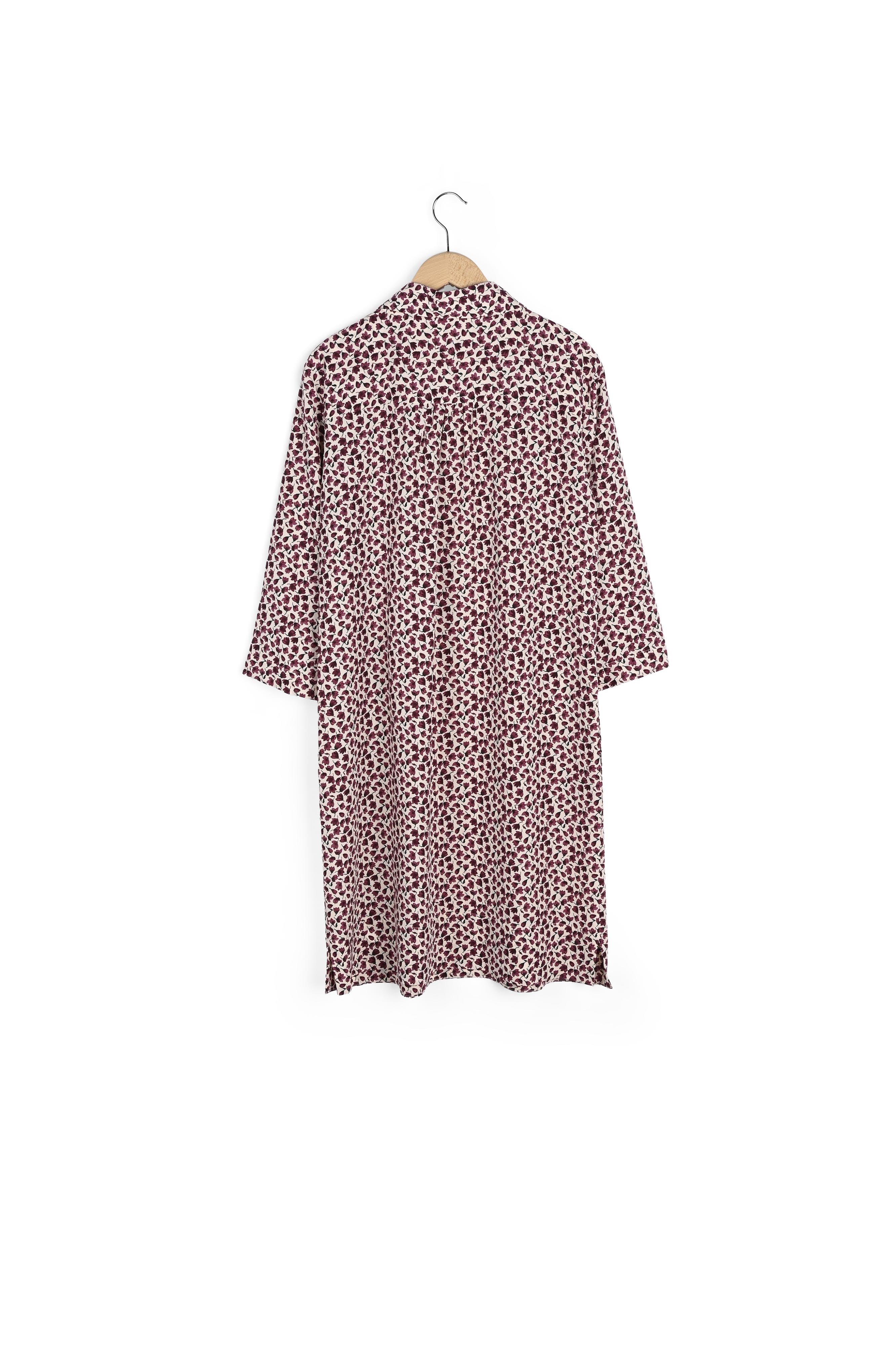 Robe courte zippée à fleurs - JORGIA Faume - seconde main