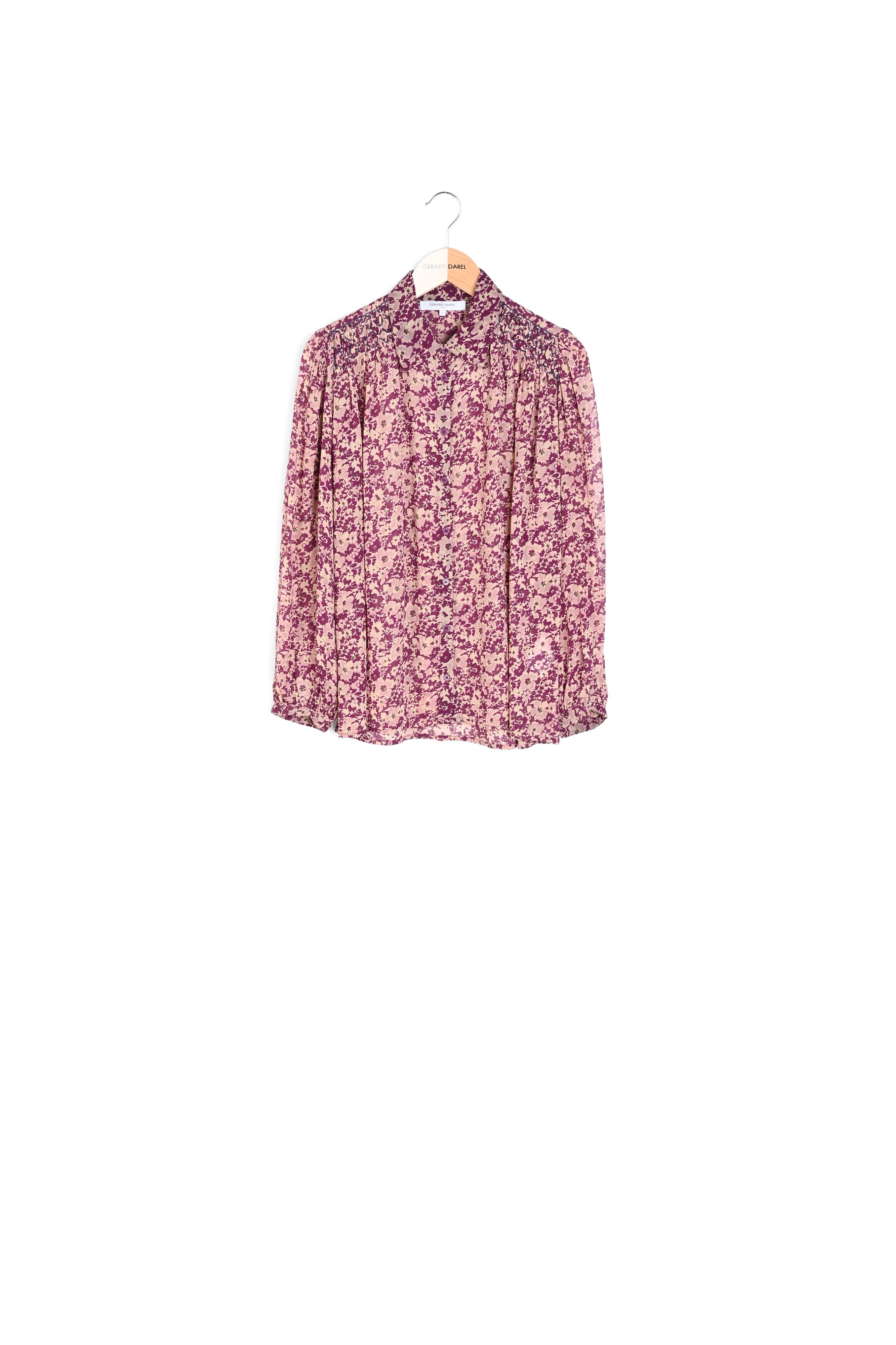 Chemise en mousseline à fleurs - CHELSEA Faume - seconde main