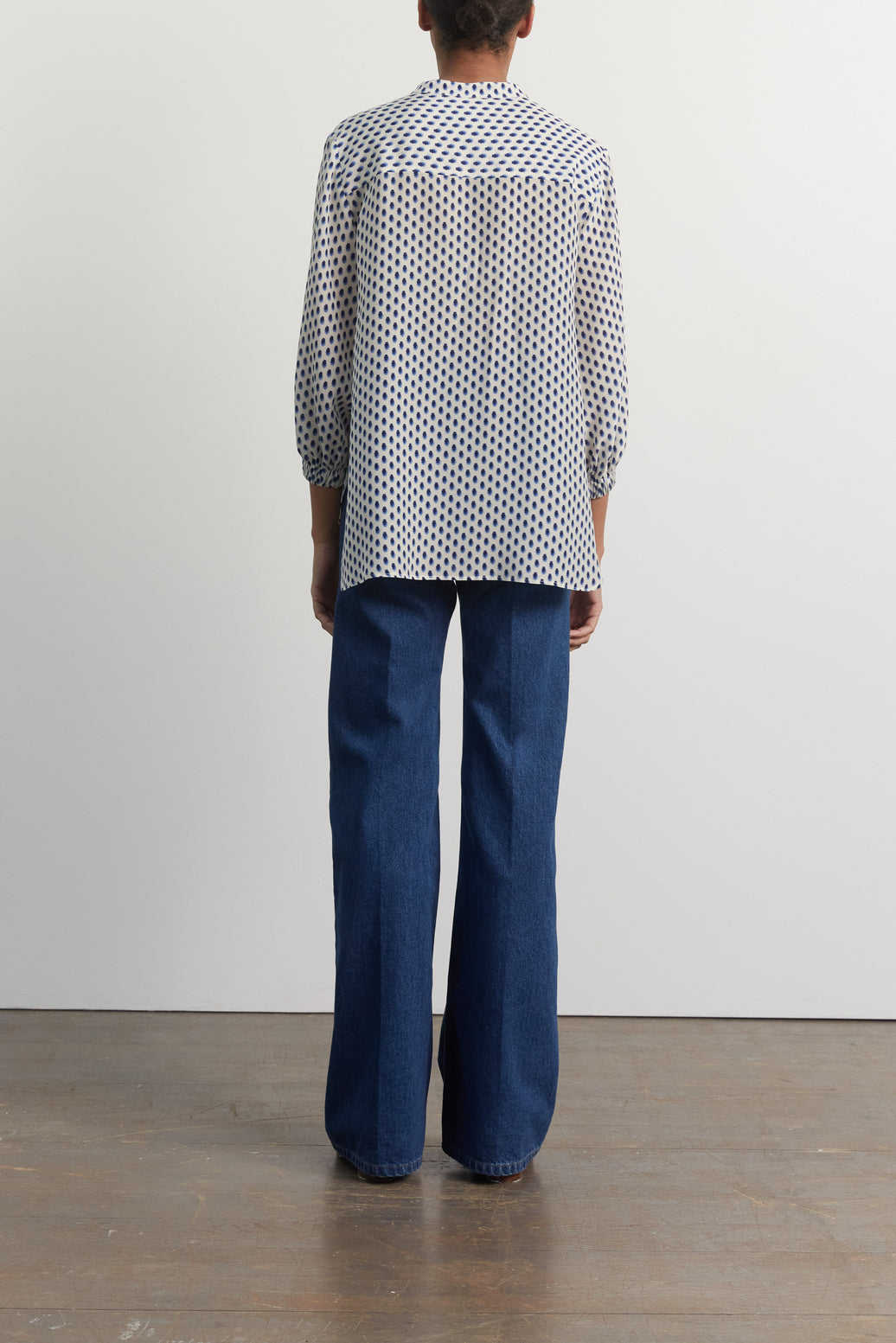 Blouse en soie - CALLYSTA Faume - seconde main