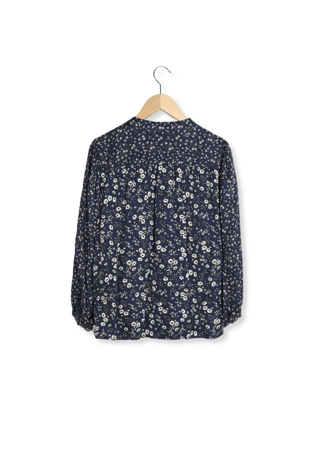Chemise à fleurs en satin - ANAELLE Faume - seconde main