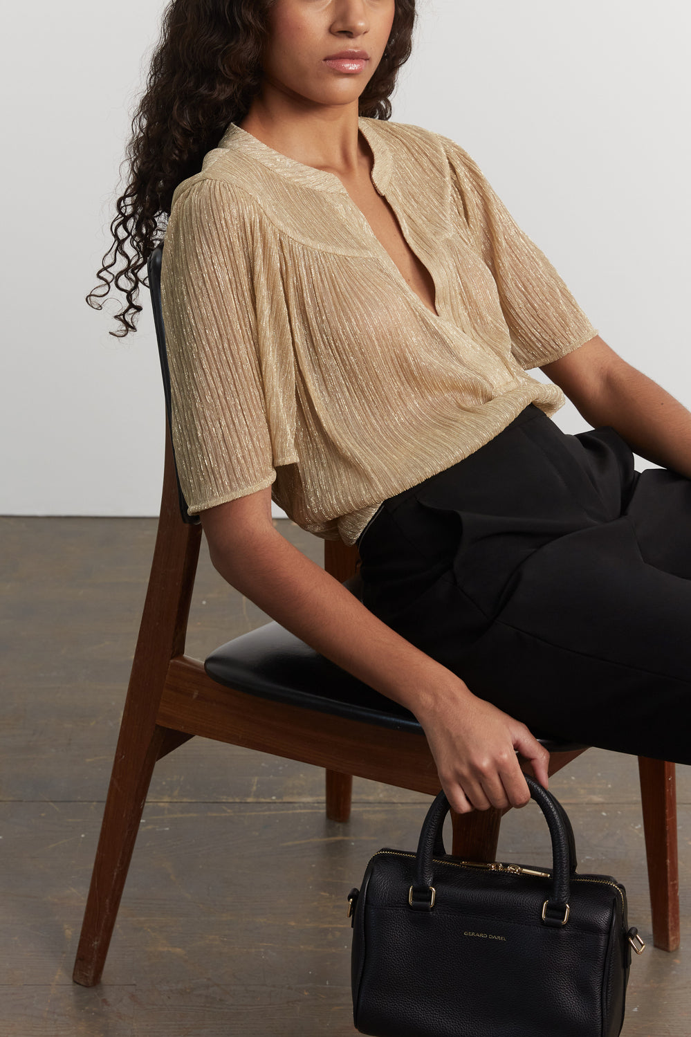 Top doré - CHIMENE Faume - seconde main