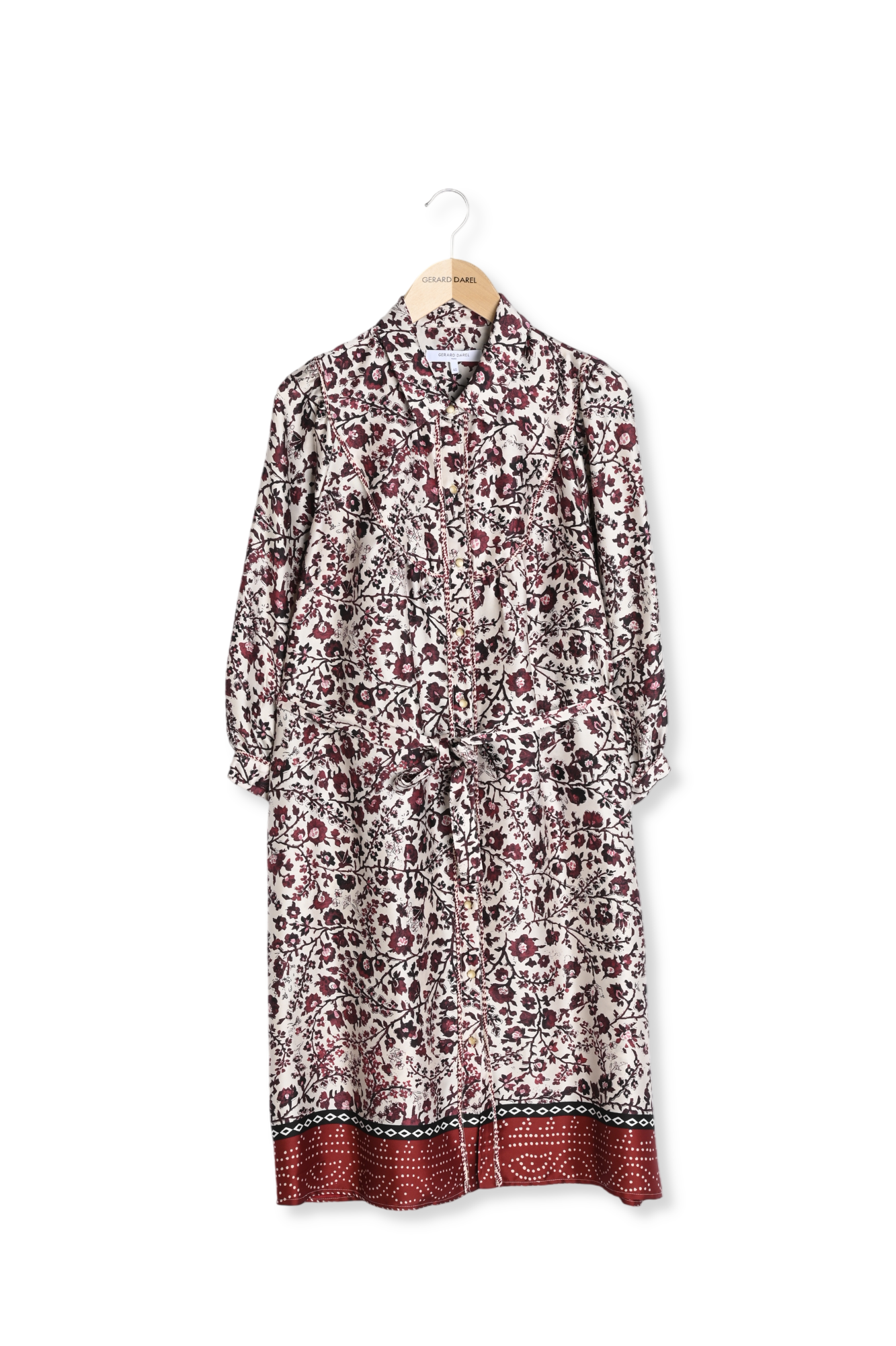 Robe fluide imprimée - JAEL Faume - seconde main