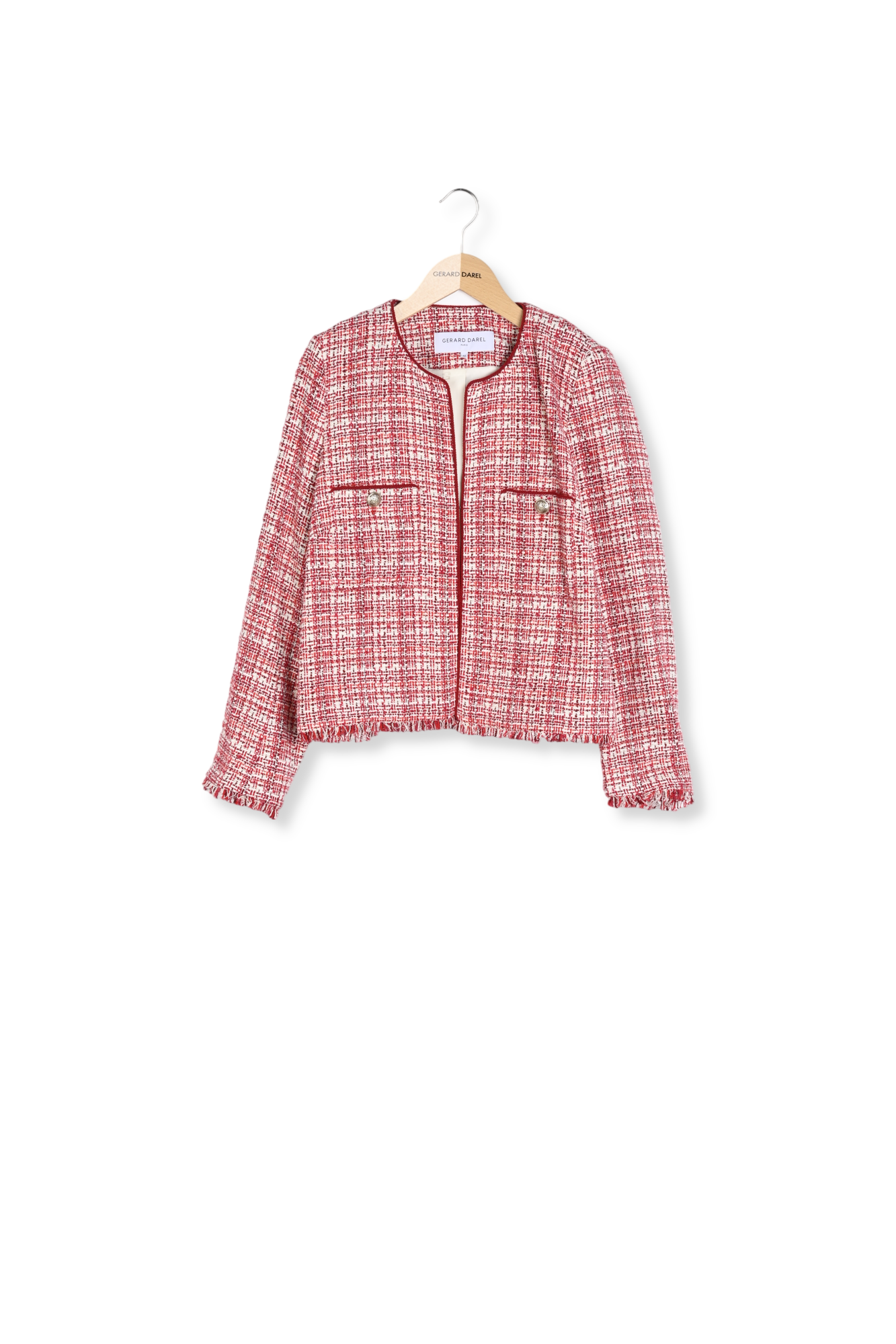 Veste en tweed et lurex - ROSARA Faume - seconde main