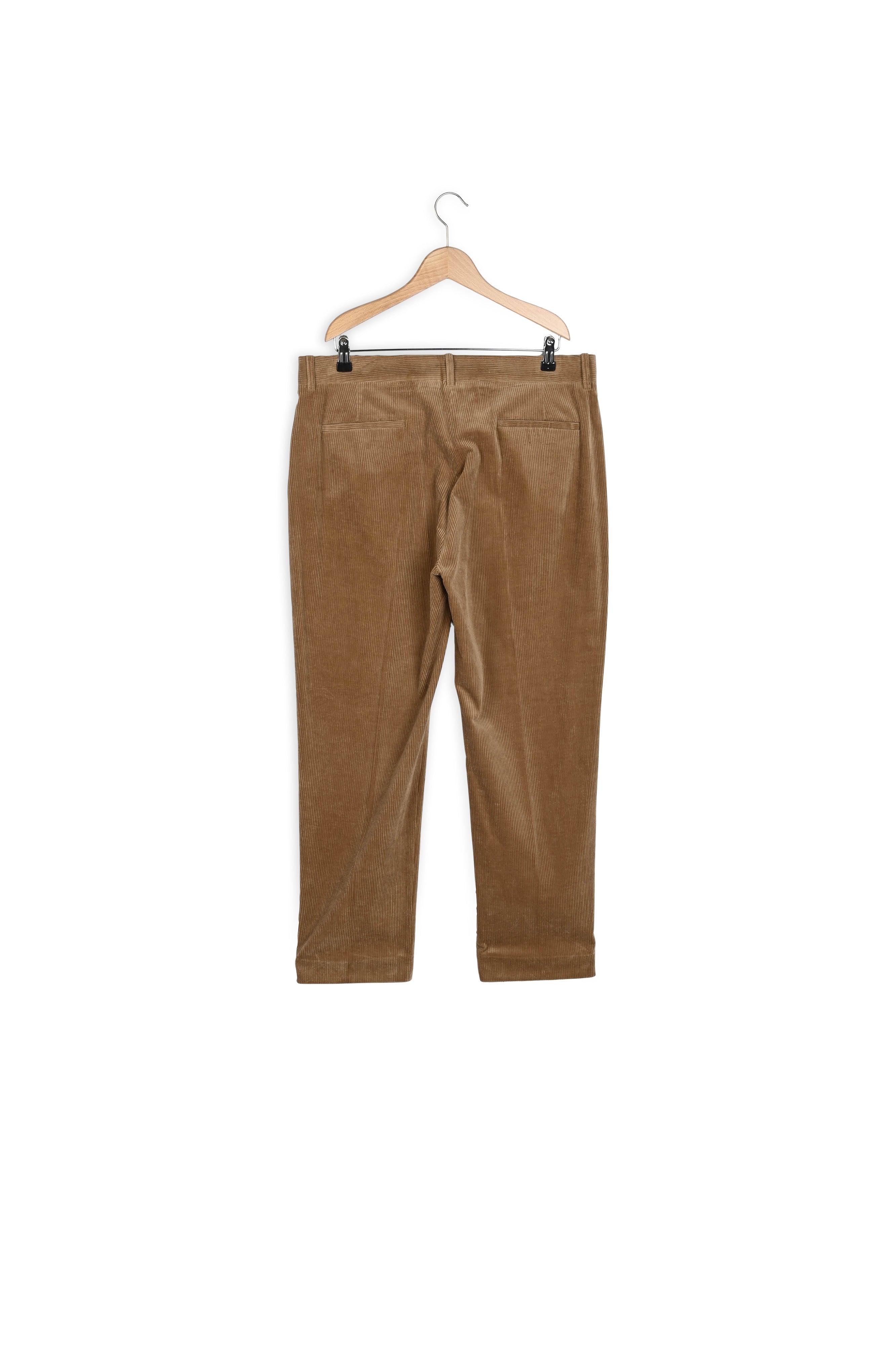 Pantalon classique en velours côtelé - ELIE Faume - seconde main