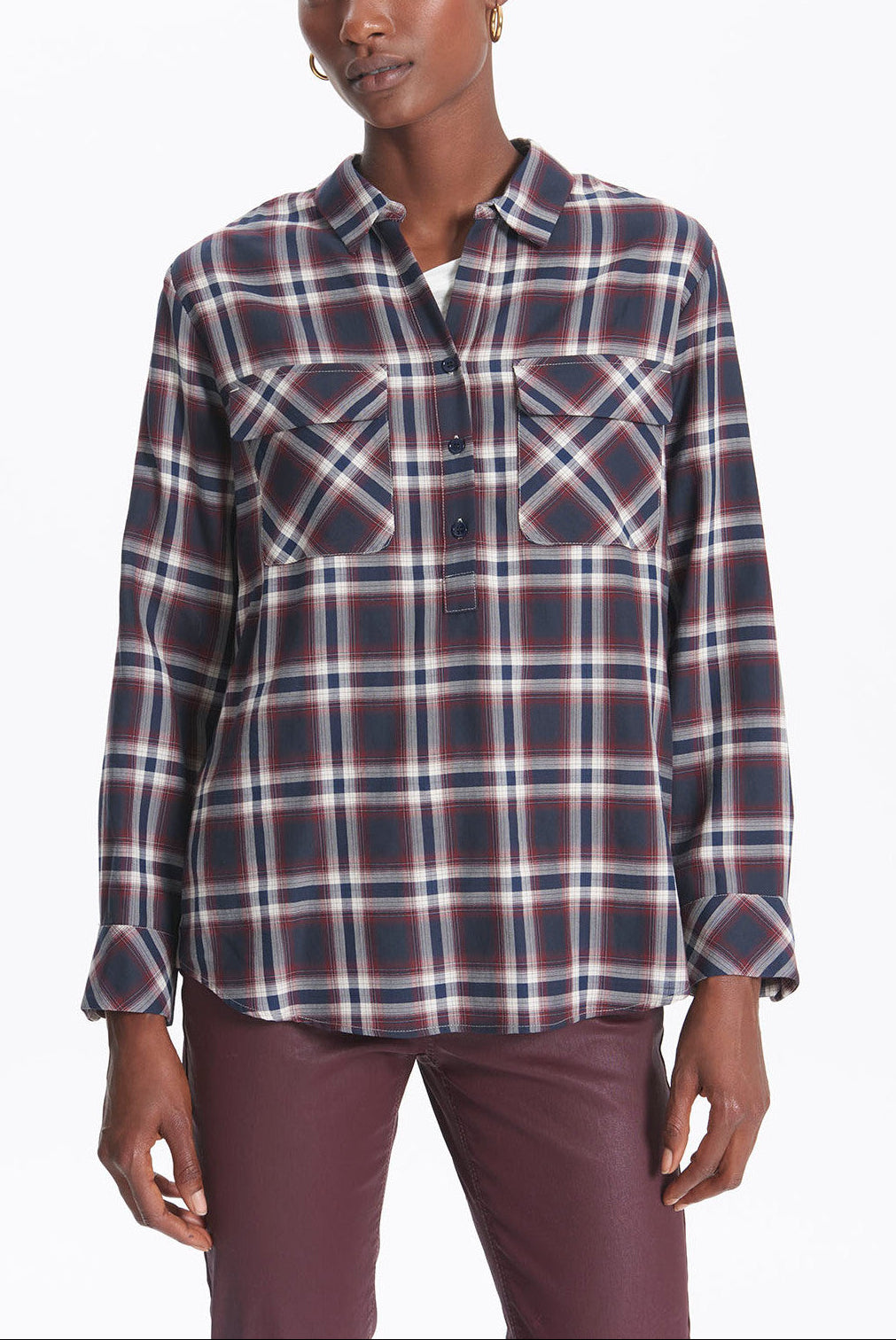 MARLA - Chemise à carreaux Faume - seconde main