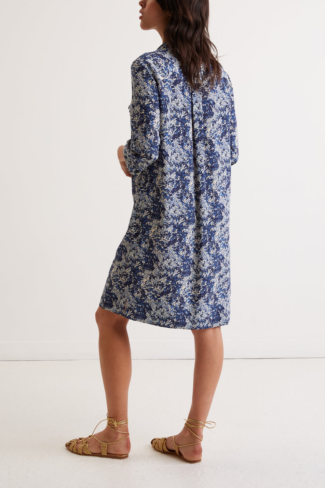 Robe courte 100% soie - JOAN Faume - seconde main