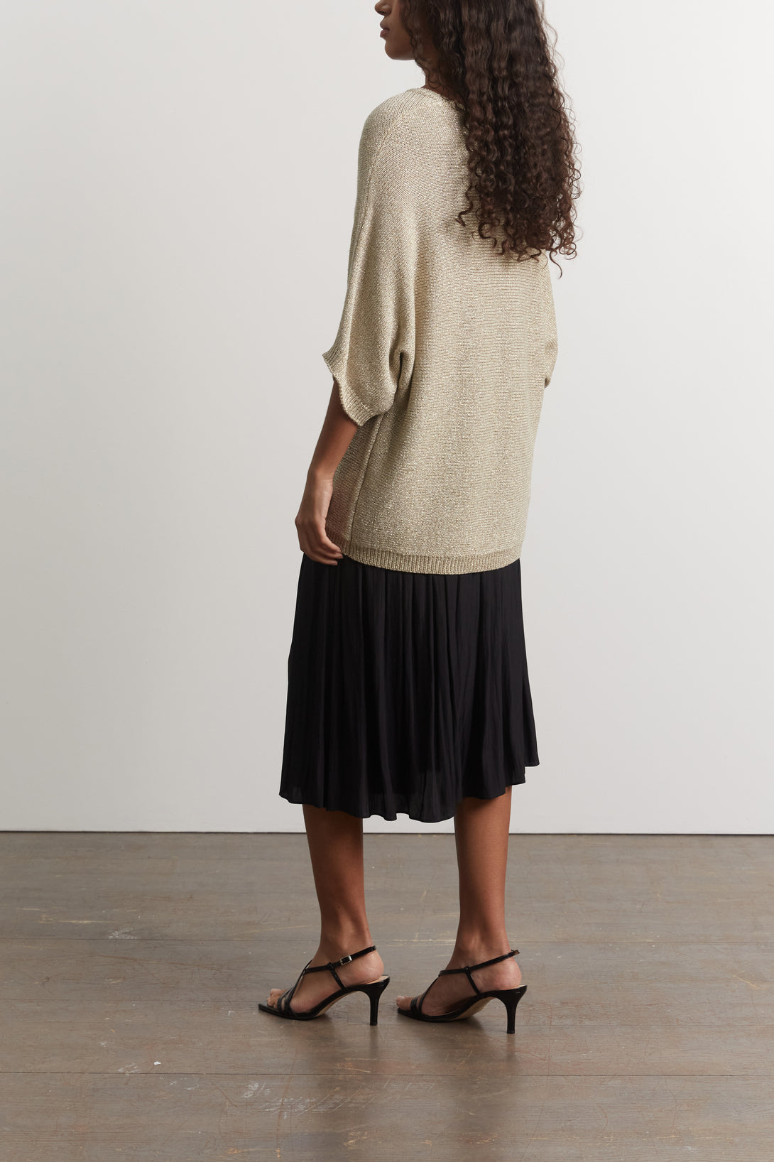 Pull doré - LAZLO Faume - seconde main