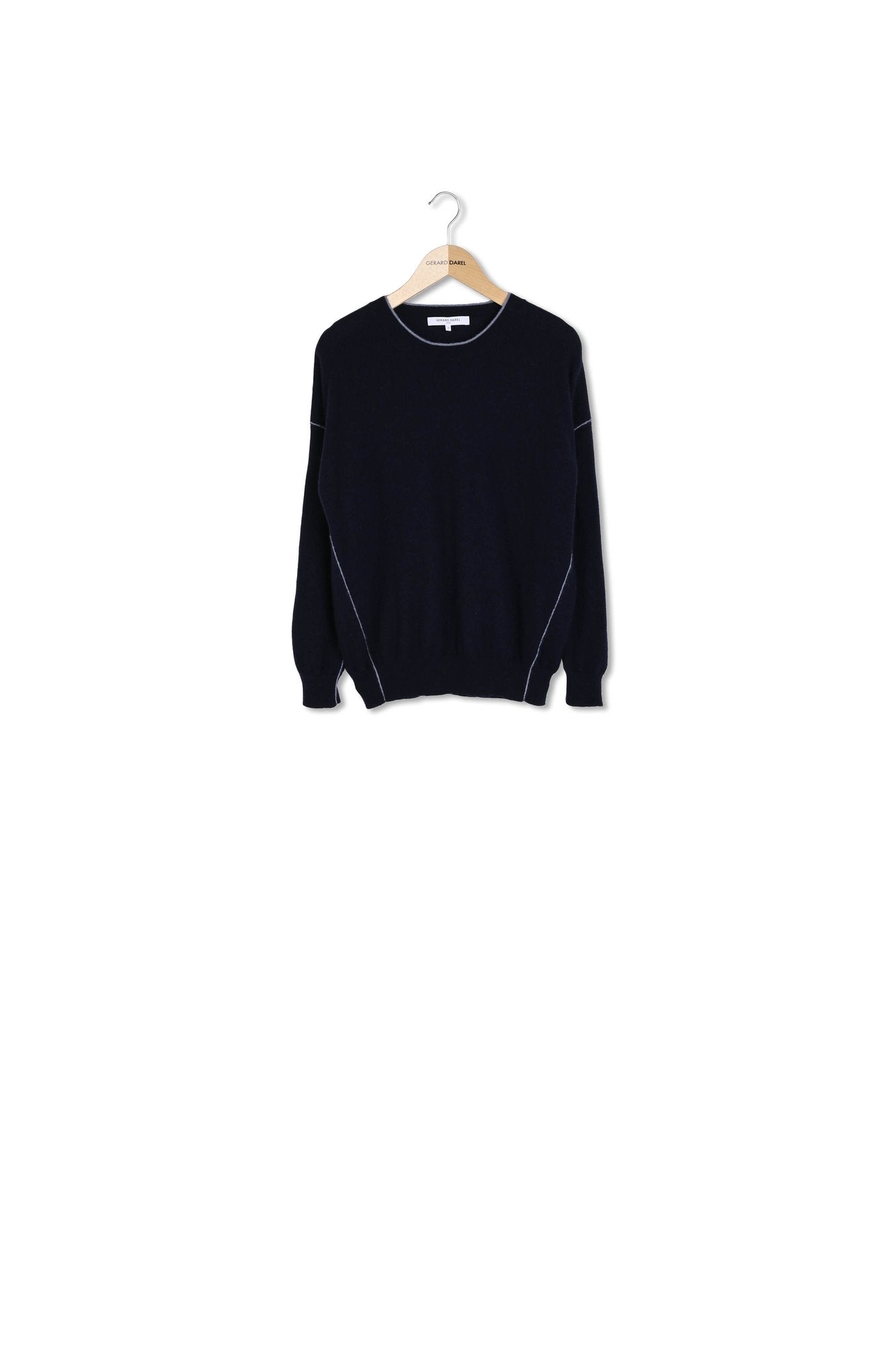 Pull en cachemire à liseré - JAYDA Faume - seconde main