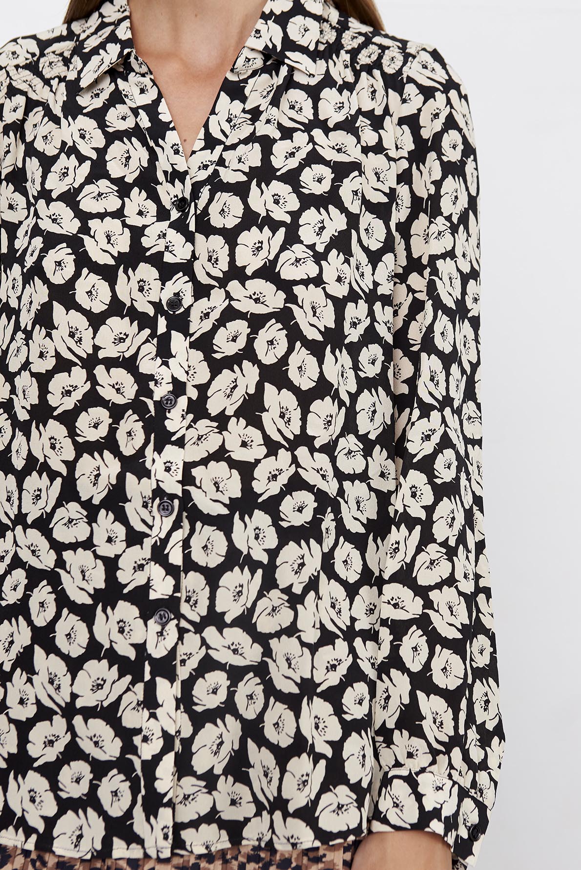 MARLON - Chemise en crêpe Faume - seconde main