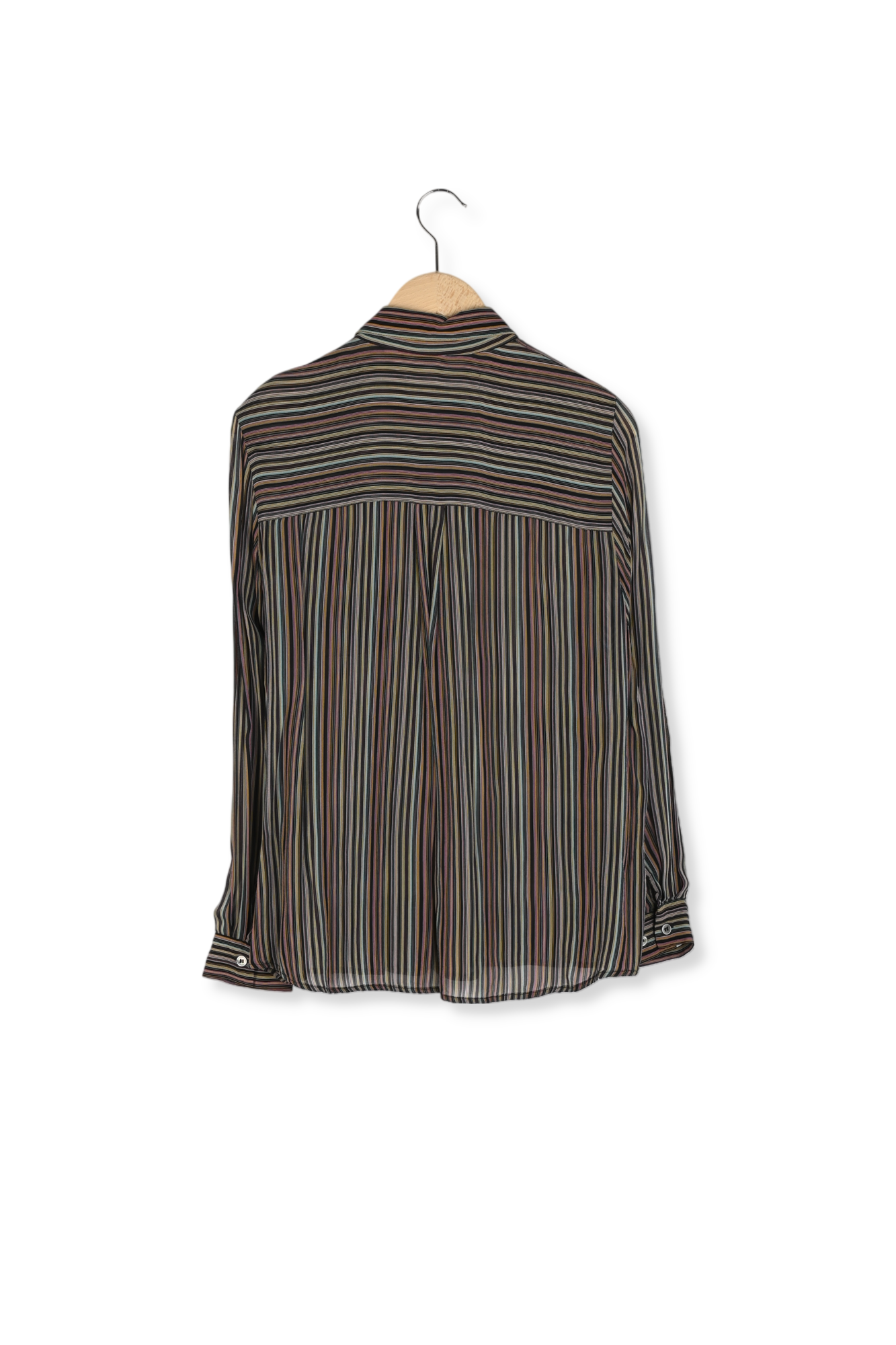 Chemise en voile rayé - CLARYSA Faume - seconde main