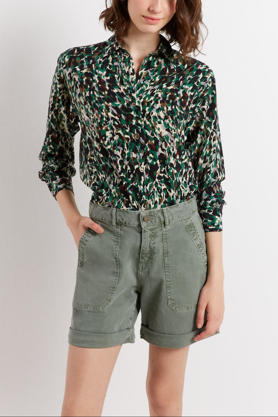 Chemise fluide en soie - NESSA Faume - seconde main