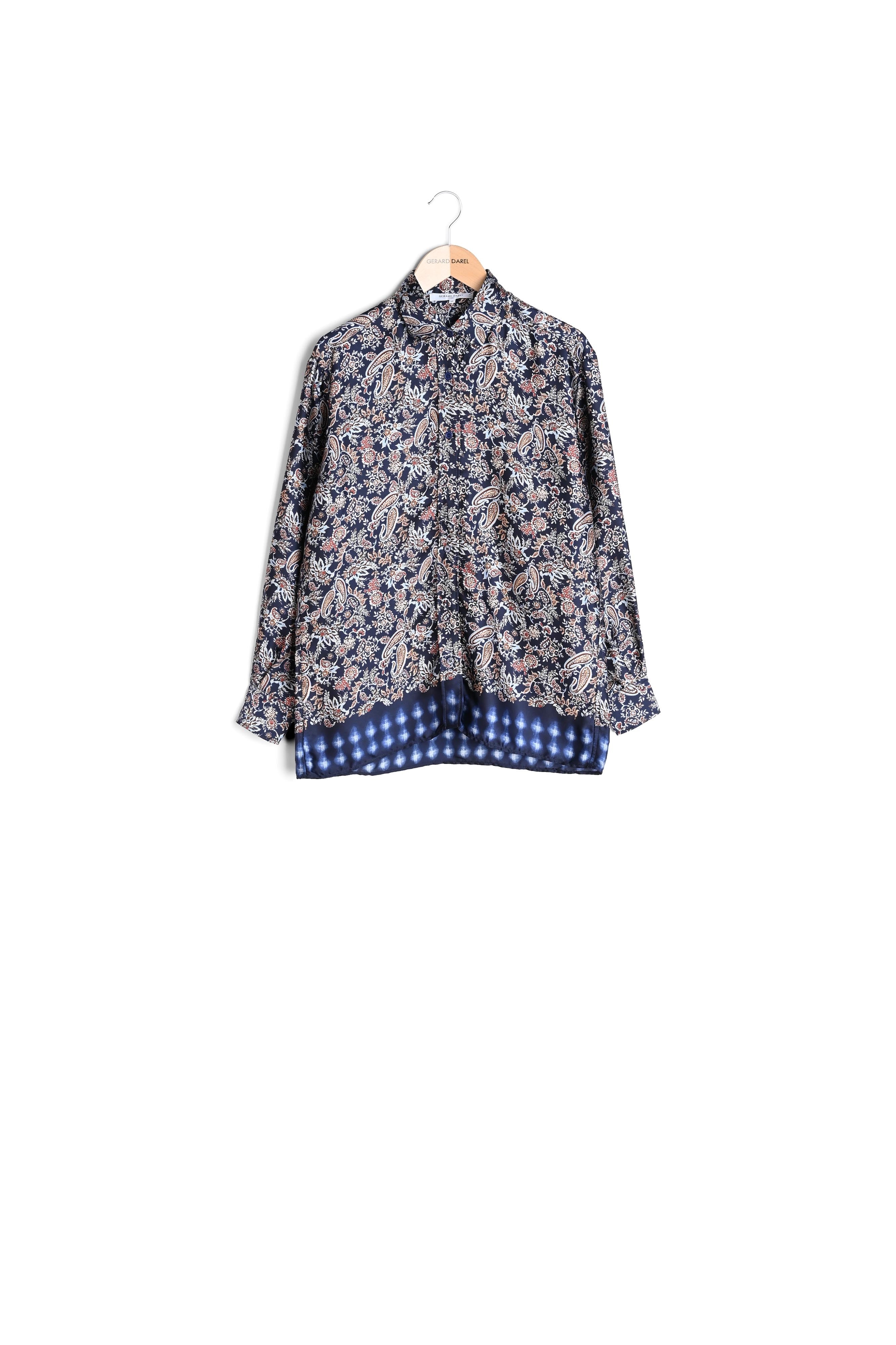 Chemise ample à imprimé cachemire - CLYDE Faume - seconde main