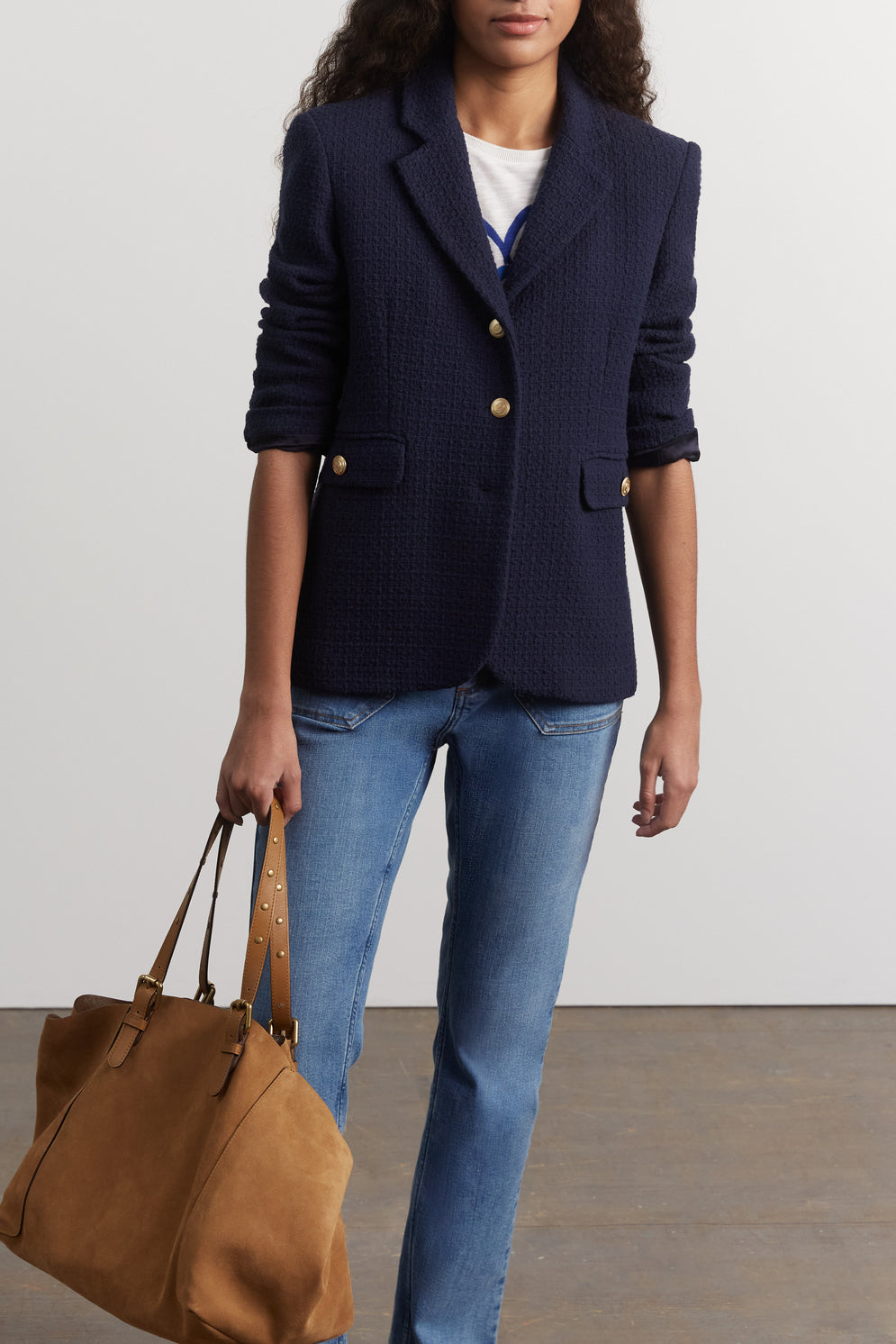 Veste en tweed - NATTHAN Faume - seconde main