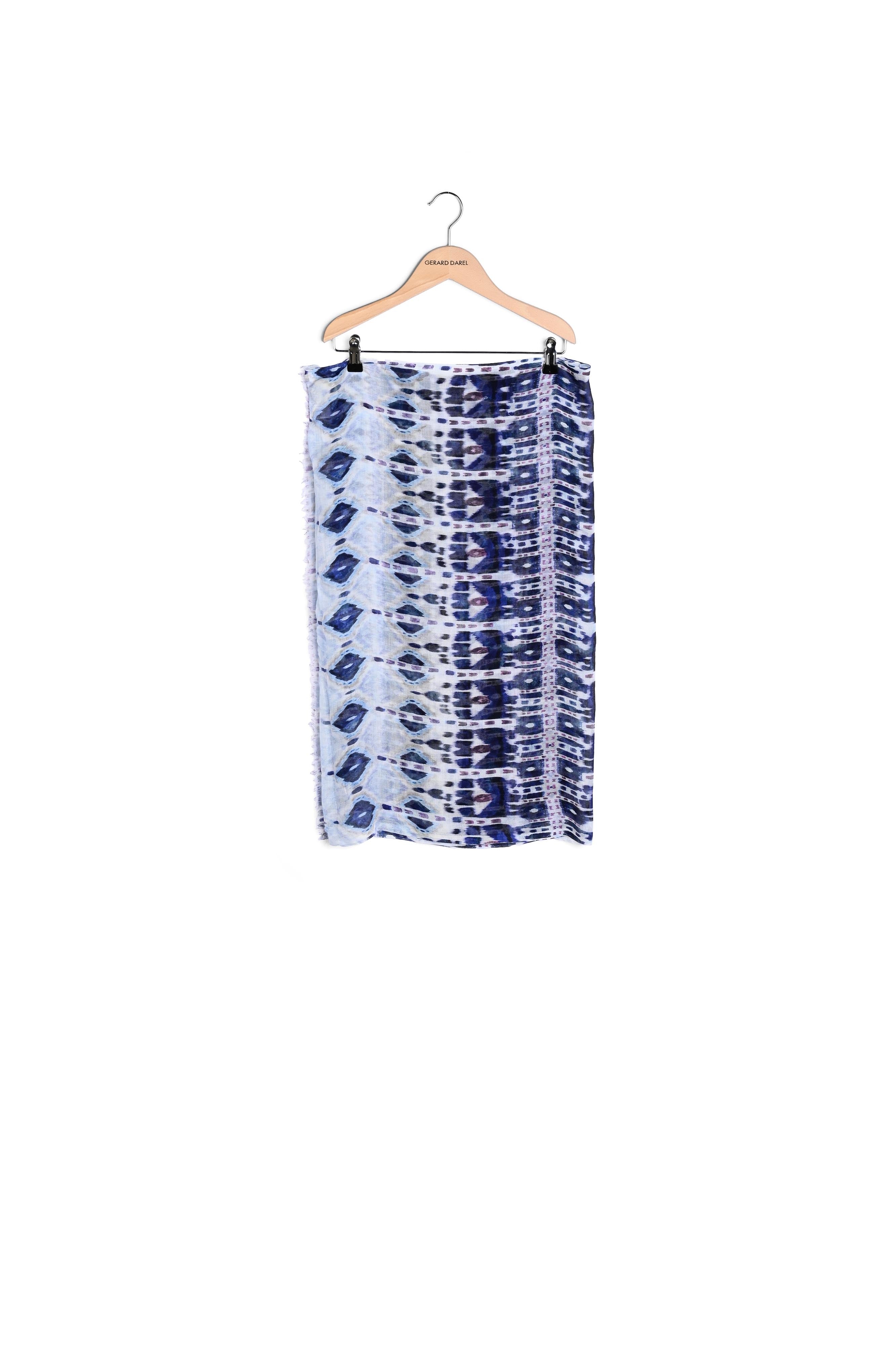 Foulard imprimé ethnique - GANIA Faume - seconde main
